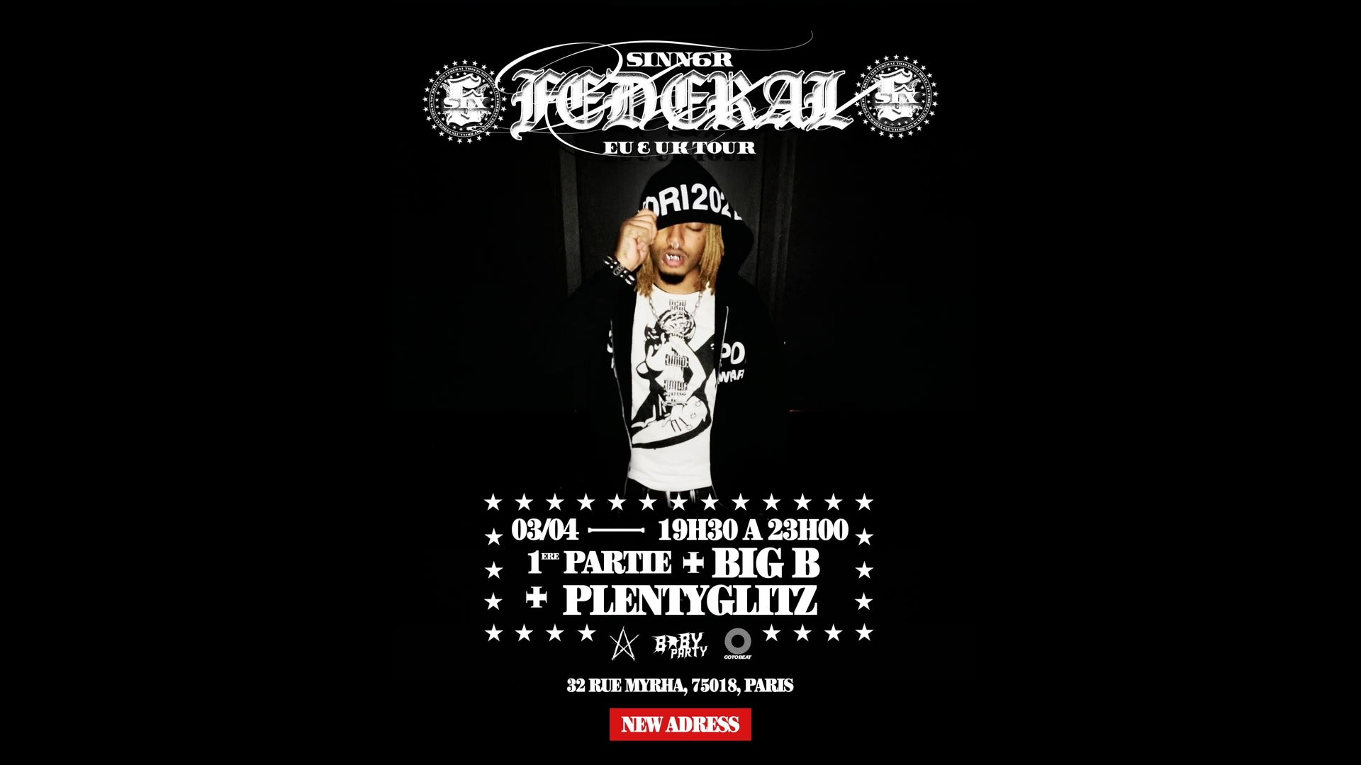 Sinn6r - Federal Tour In Paris Cover