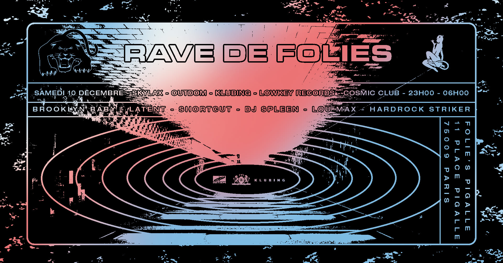 Rave De Folies W/ Brooklyn Baby, Latent, Shortcut & Skylax Cover