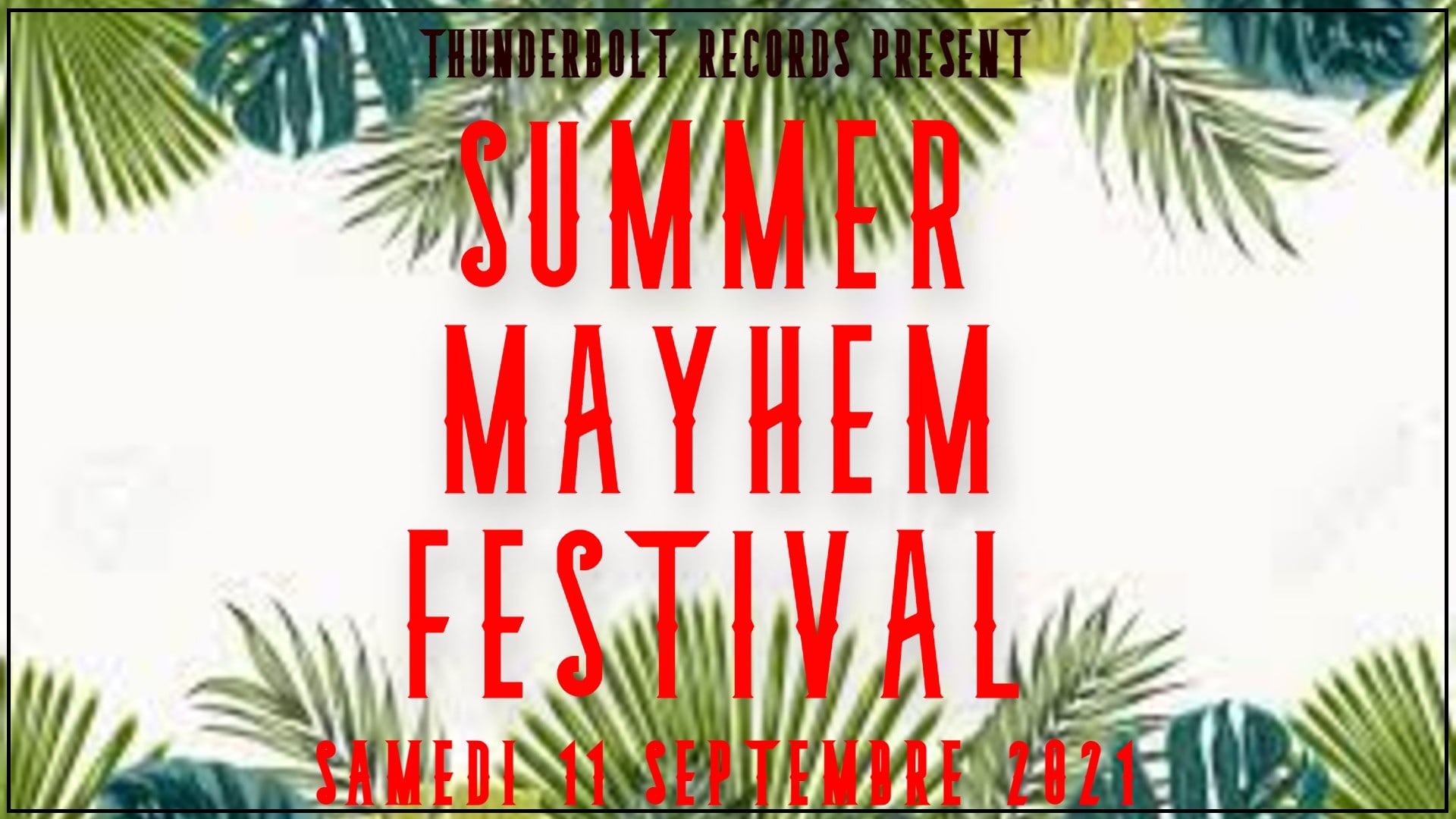 Summer Mayhem Festival Cover