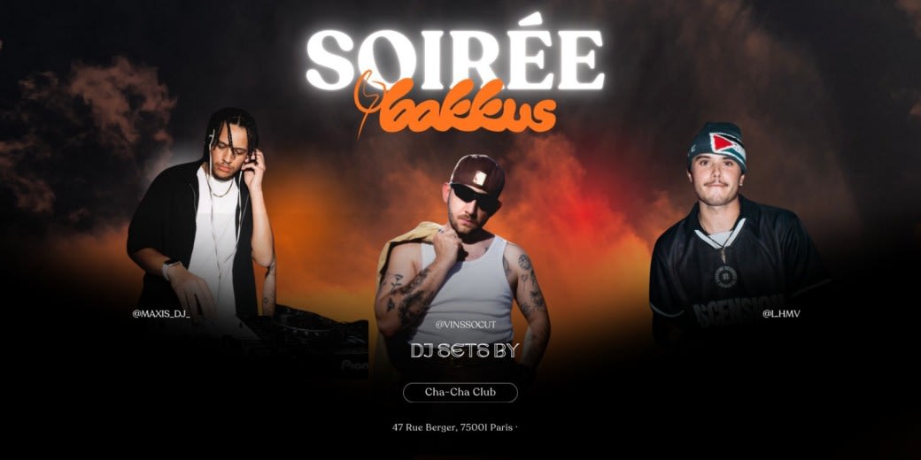 Soirée Bde Bakkus Cover
