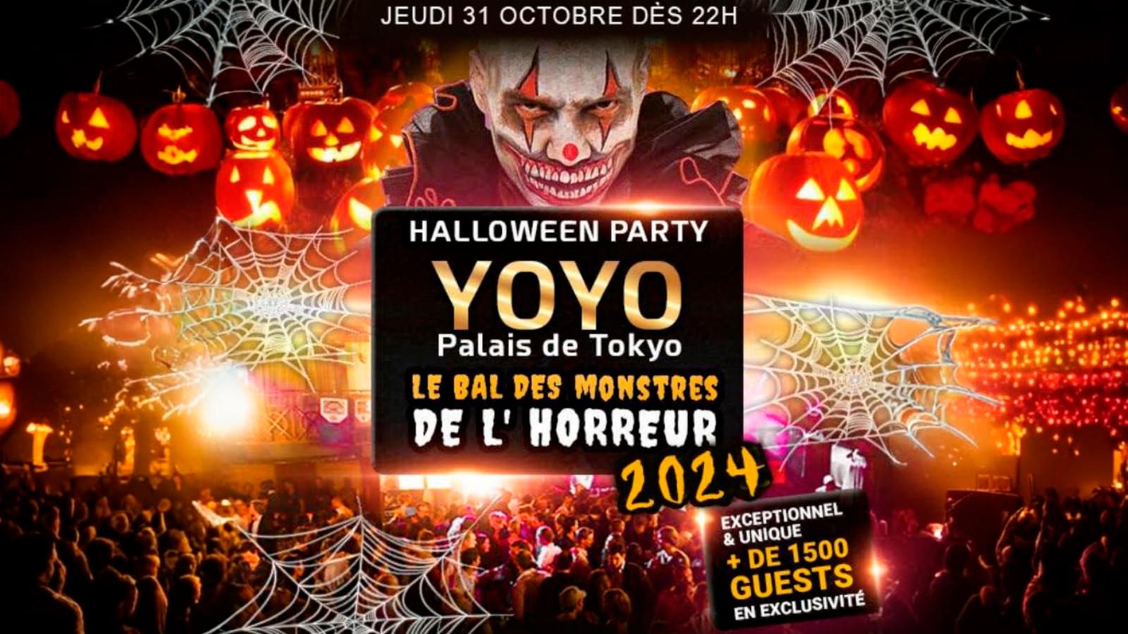 Le Bal Des Monstres De L'horreur 2024 Yoyo - Palais De Tokyo Cover
