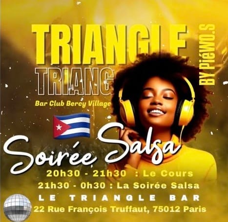 Samedi / Cours & Soirée Salsa Bercy Village Paris Cover