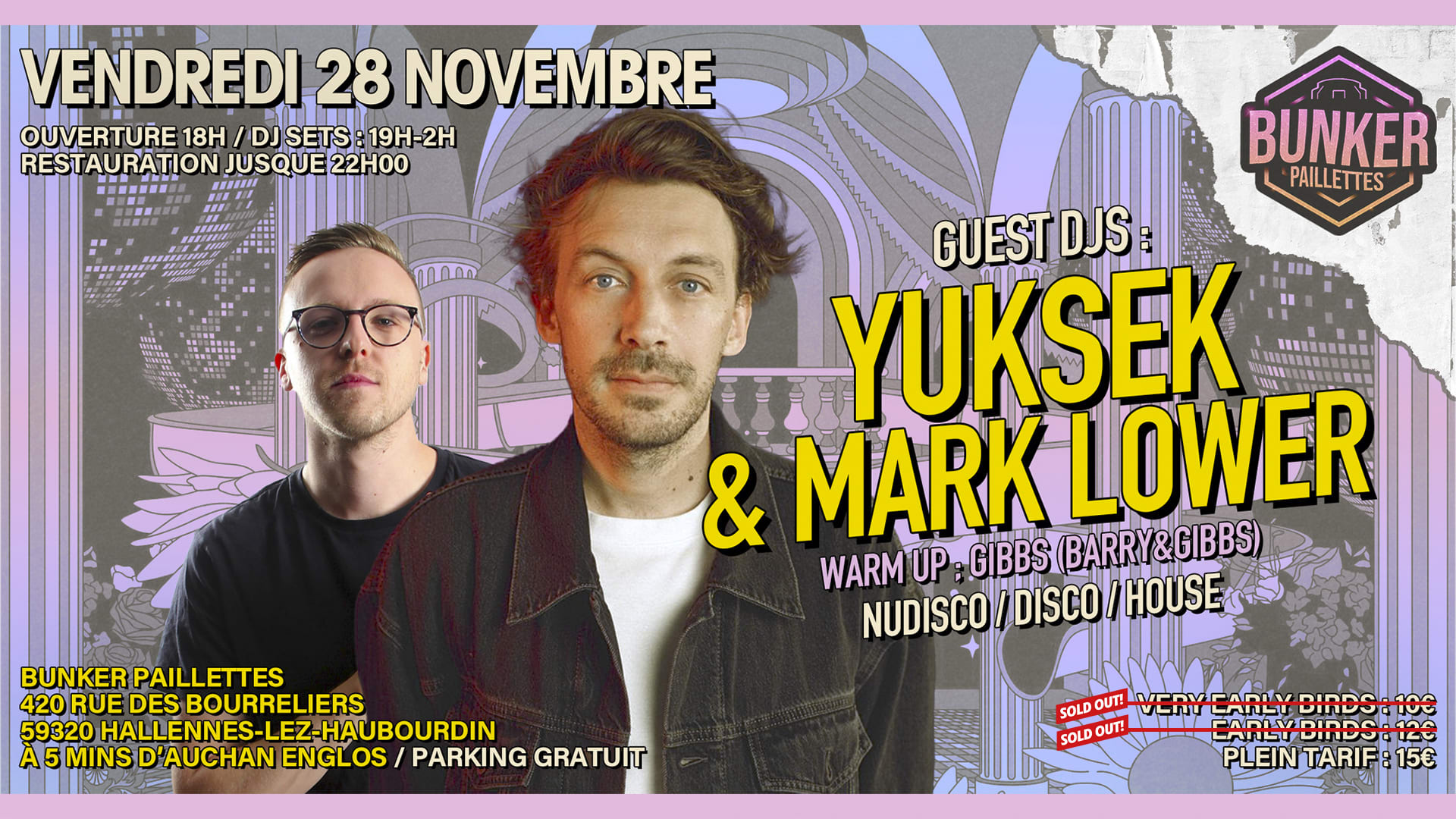 Yuksek & Mark Lower Cover