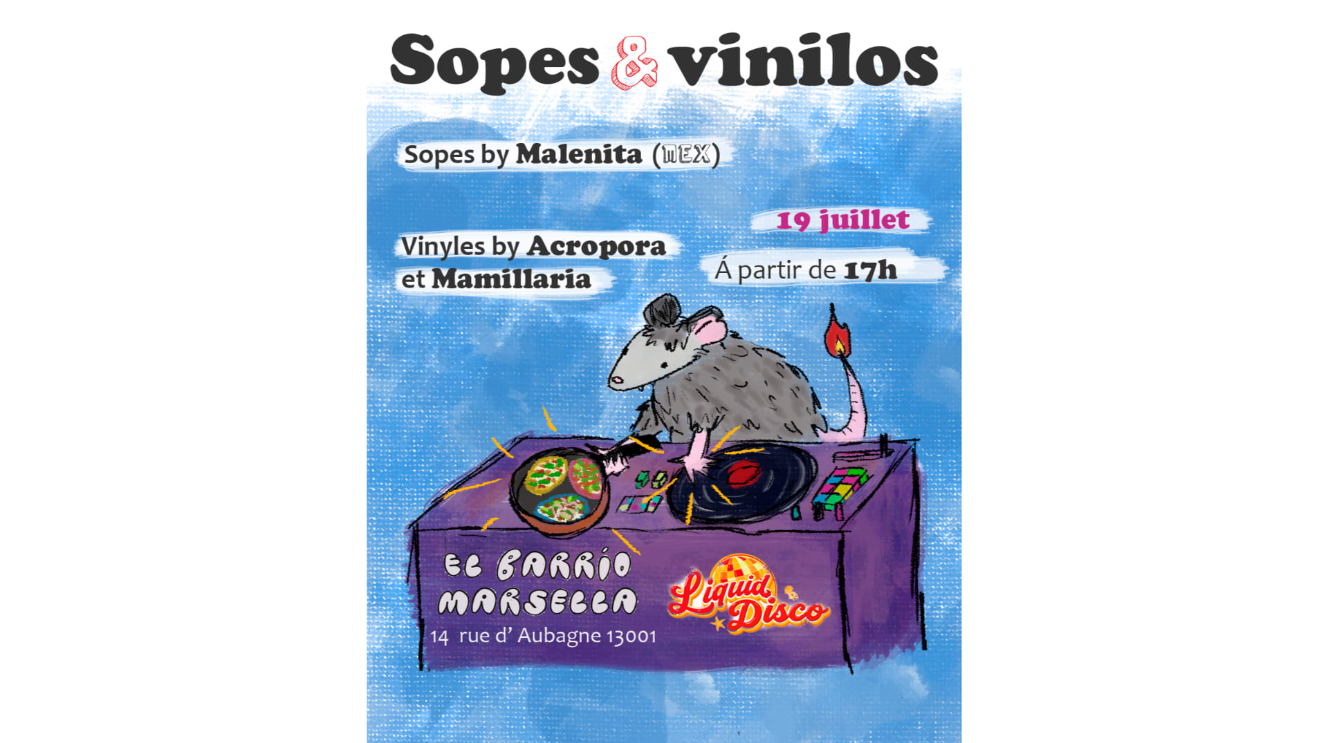 Sopës & Vinilos Cover