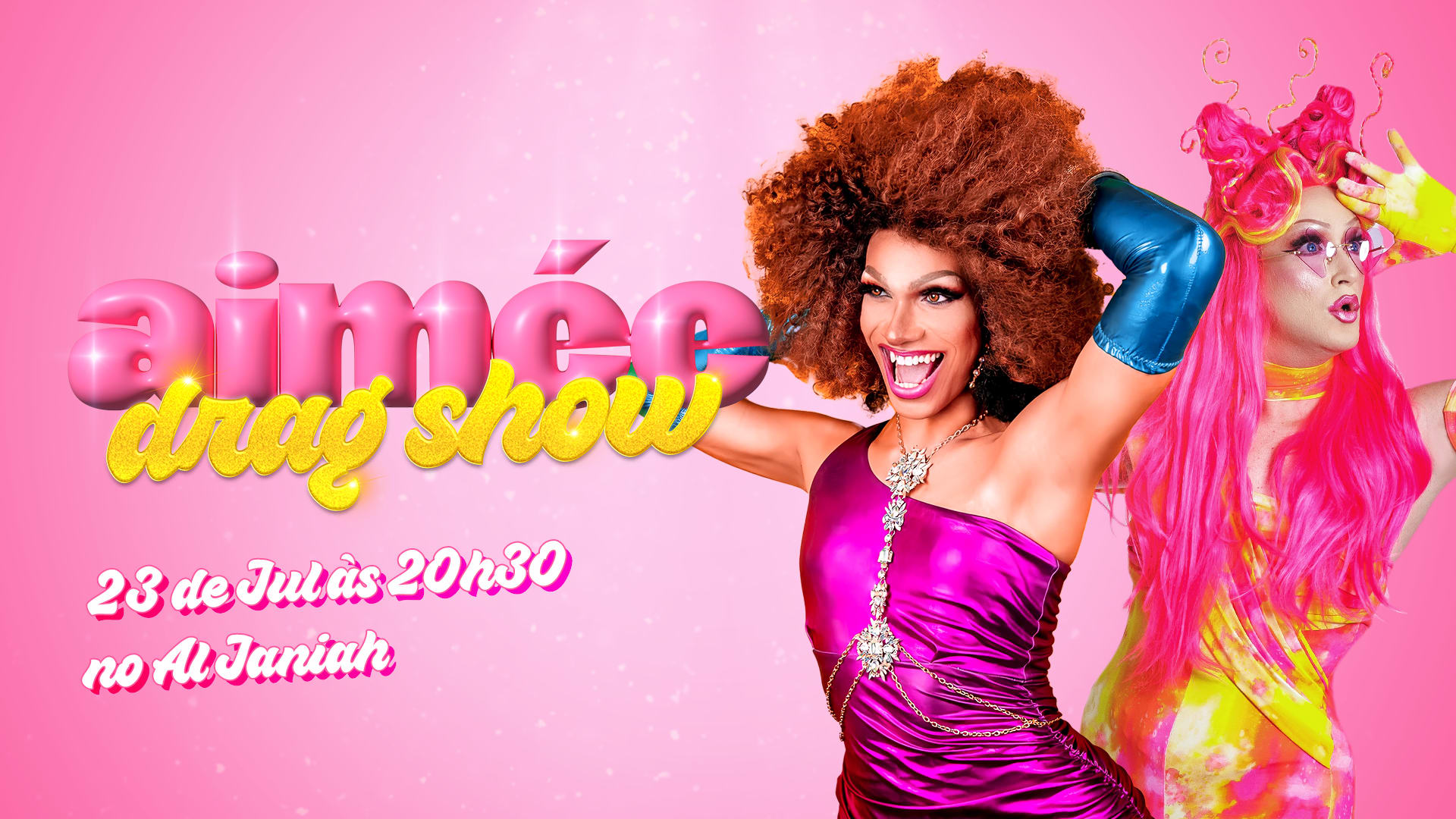 Aimée Drag Show Com Spadina Banks Cover