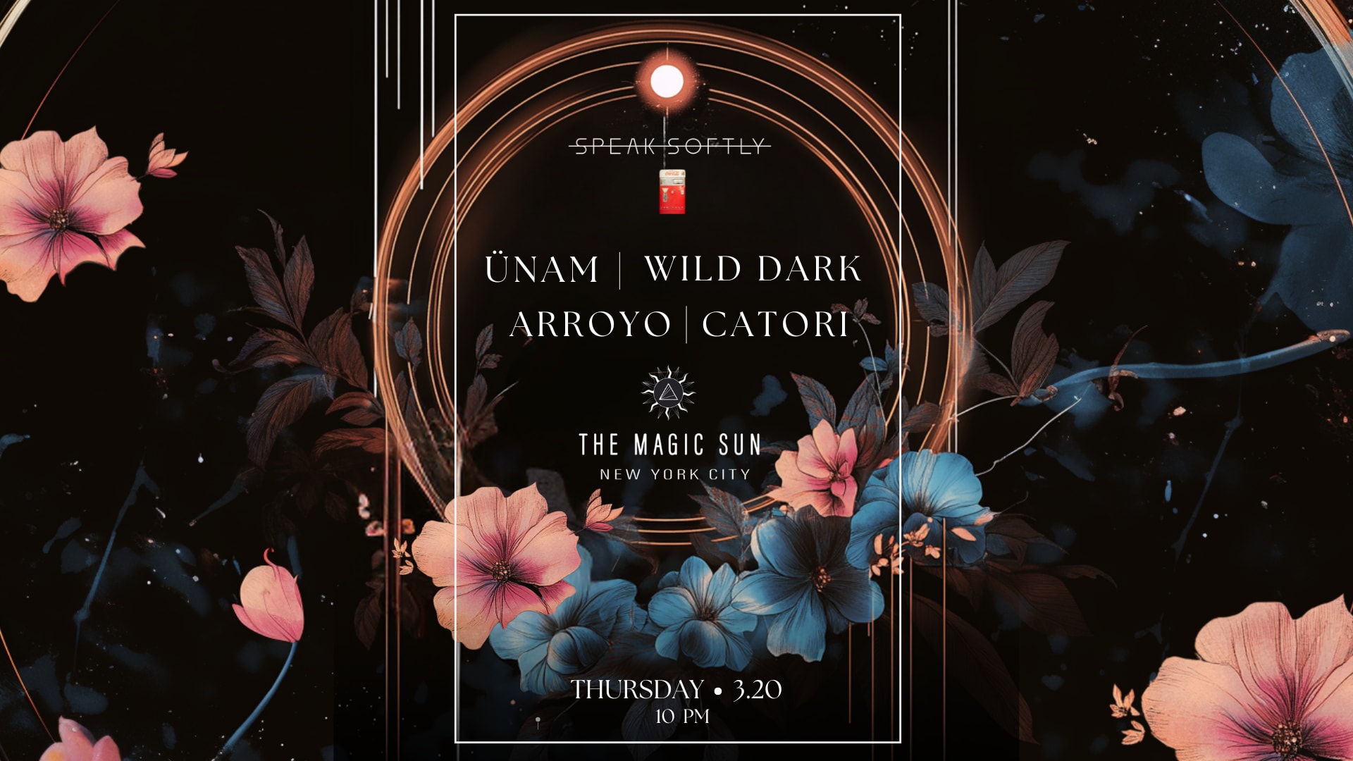 The Magic Sun At Speak Softly | Thursday, March 20th – 10 Pm Cover