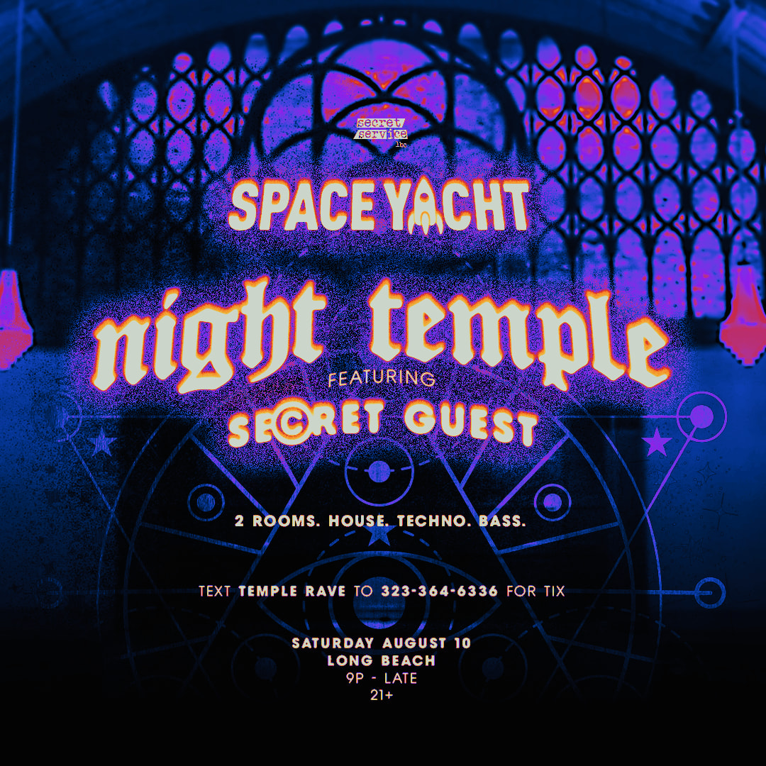 Night Temple: Secret Service X Space Yacht - Secret Guest !! Cover