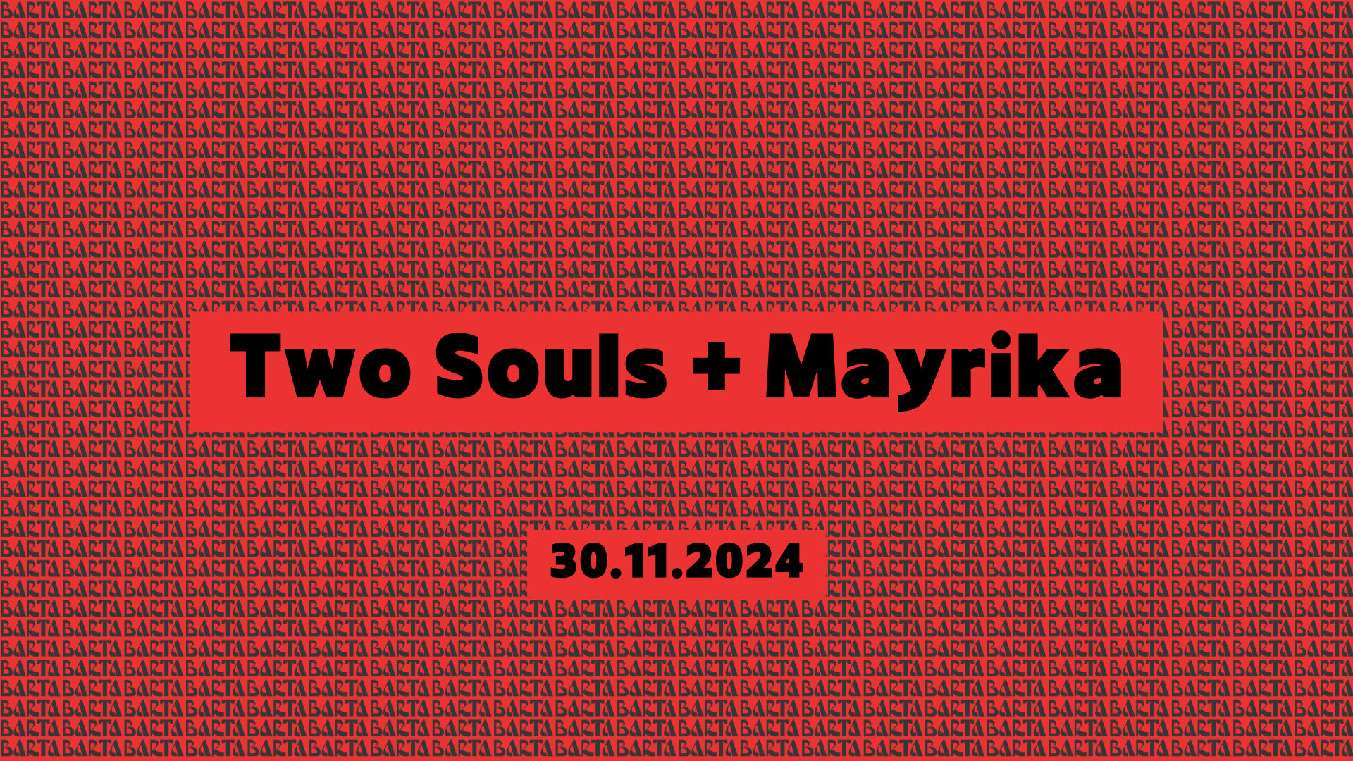 Two Souls, Mayrika - Barta Club Cover