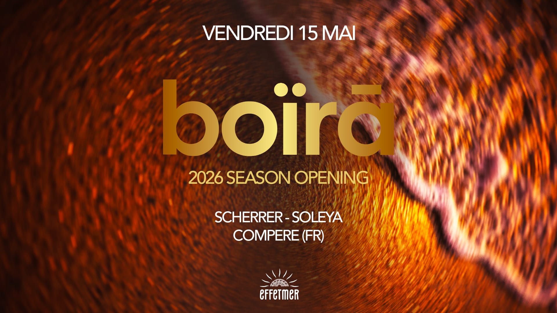 Boïra, Effet Mer (Season Opening) Cover