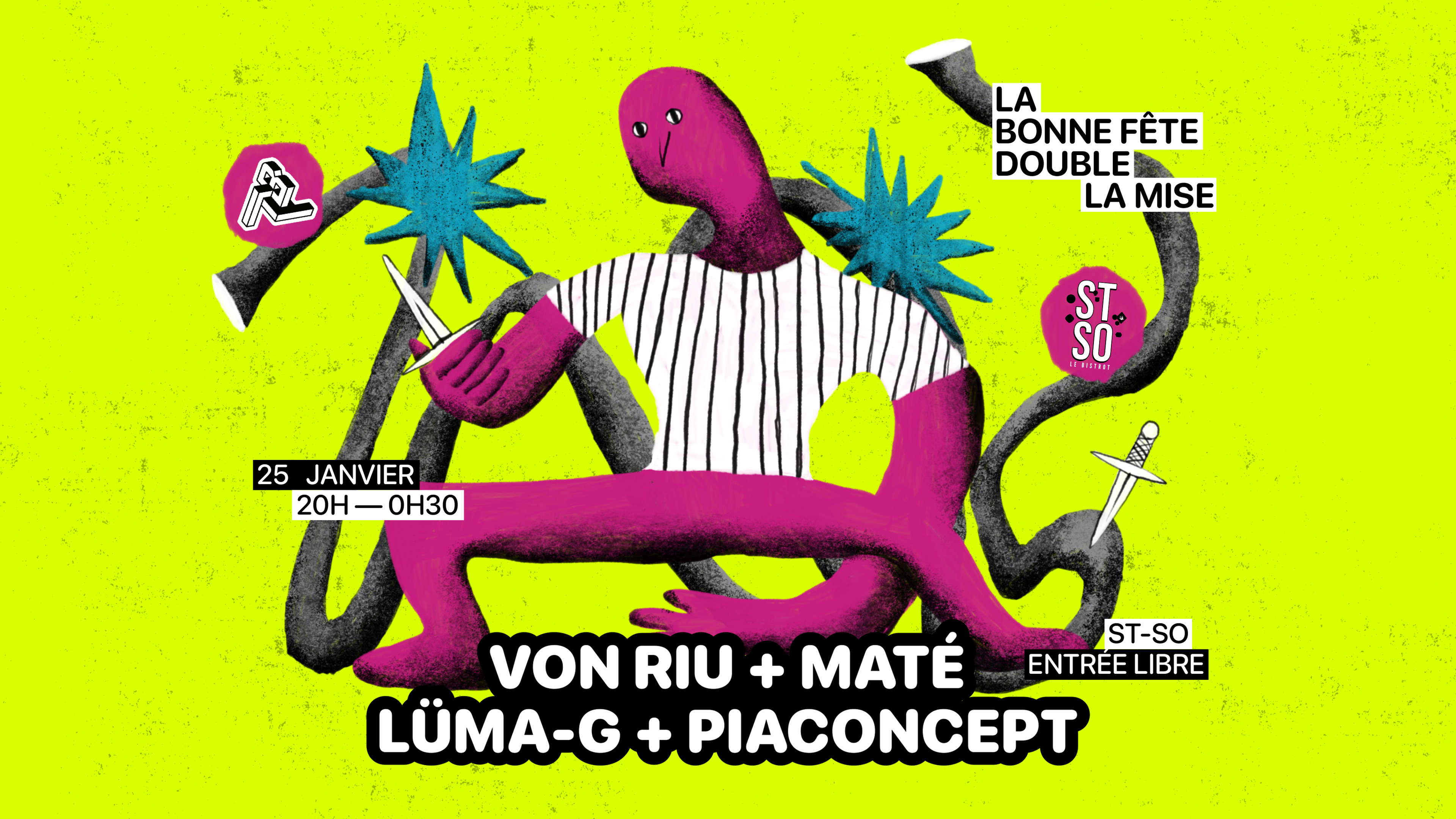 La Bonne Fête Double La Mise Cover