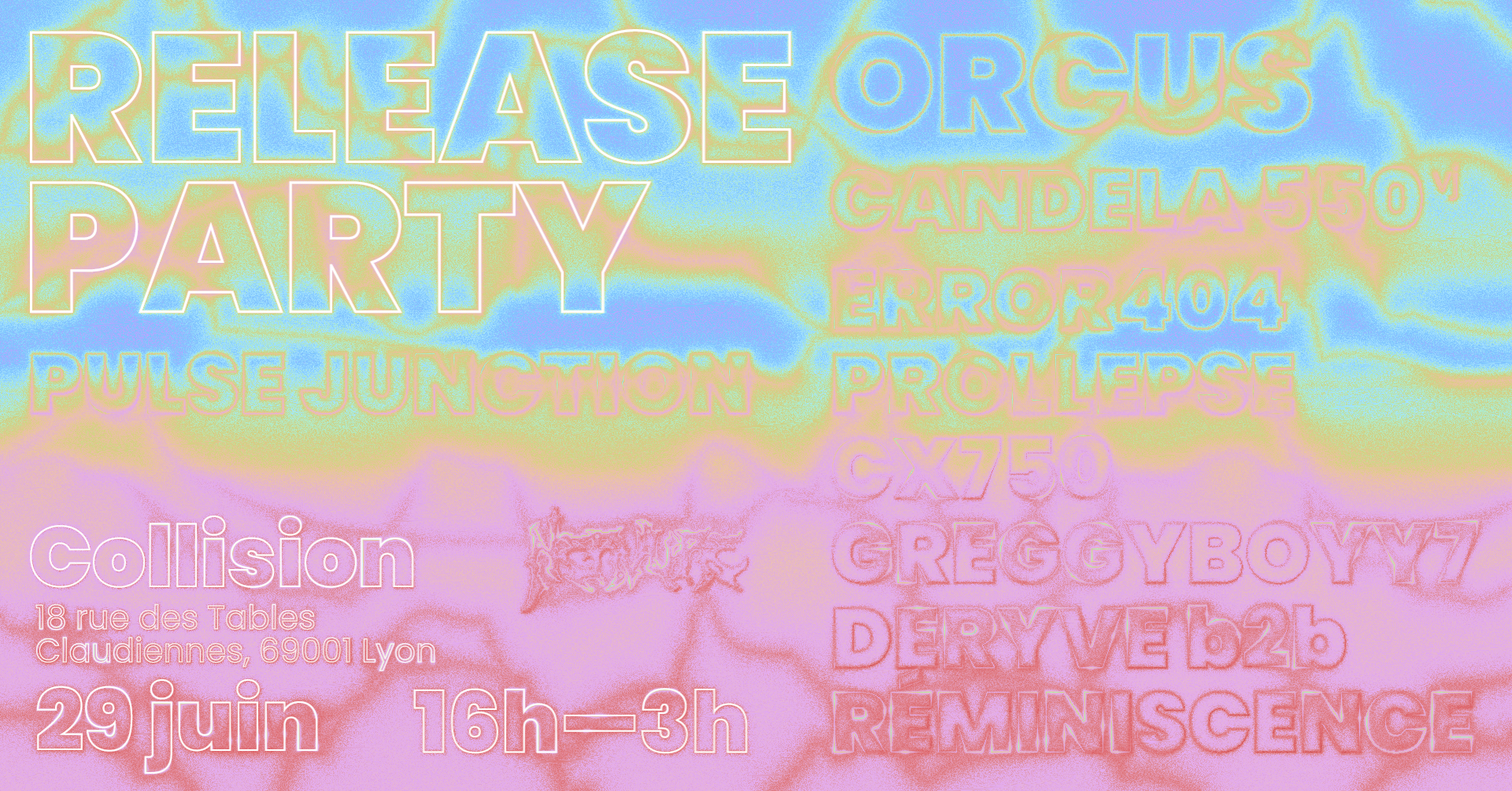 Release Party Orcus - W/ Nervure & Friends Cover
