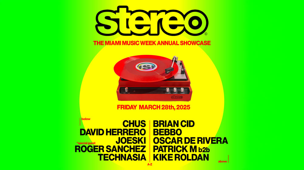 Stereo Miami Music Week Annual Showcase W/ Chus & Friends Cover