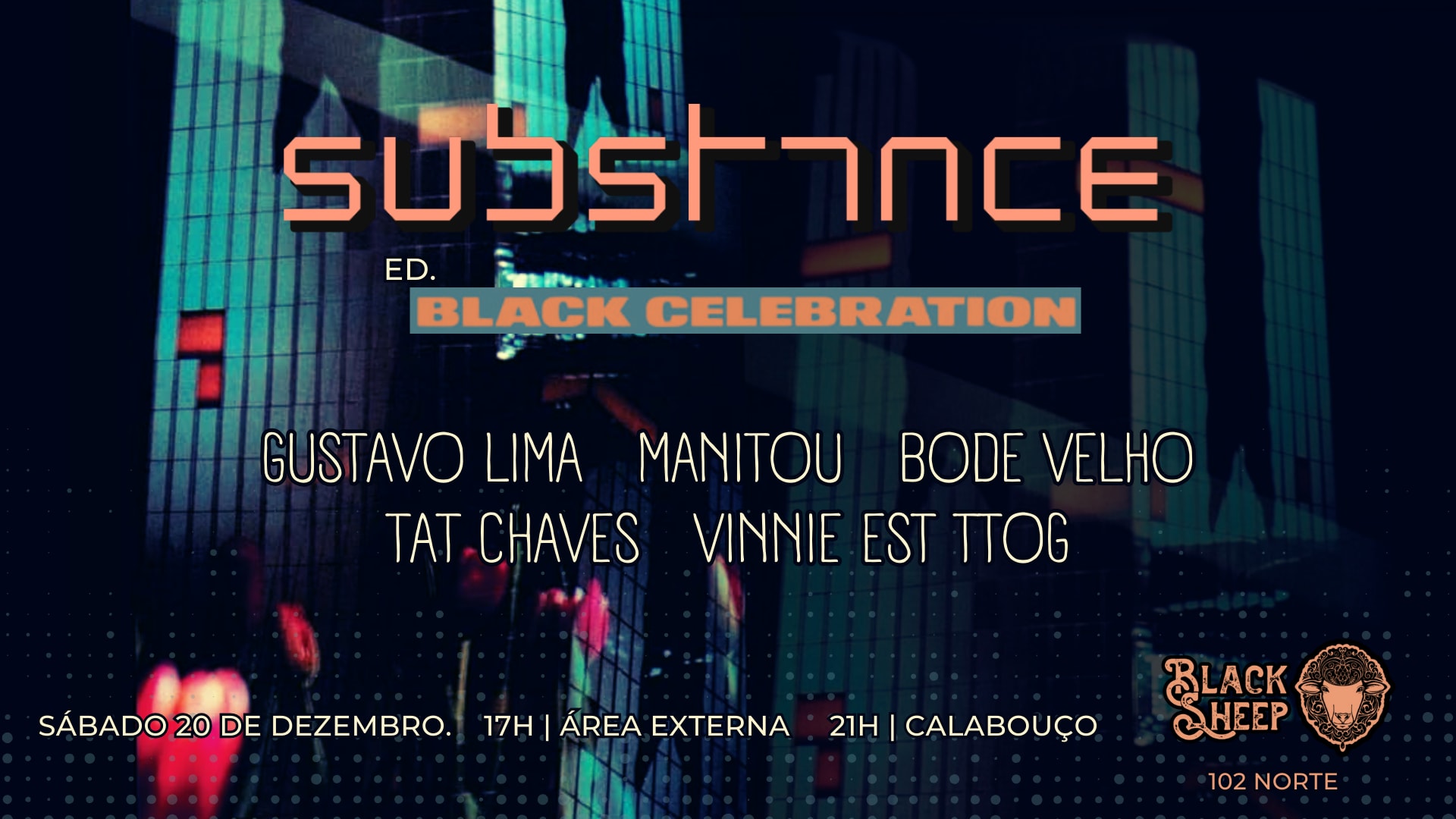 Festa Substance Edição Black Celebration Cover