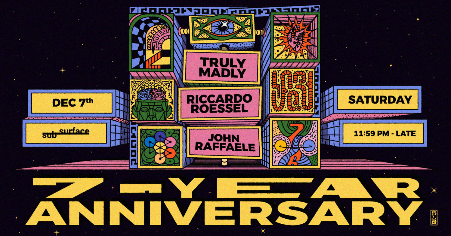 Subsurface 7 Year Anniversary Cover