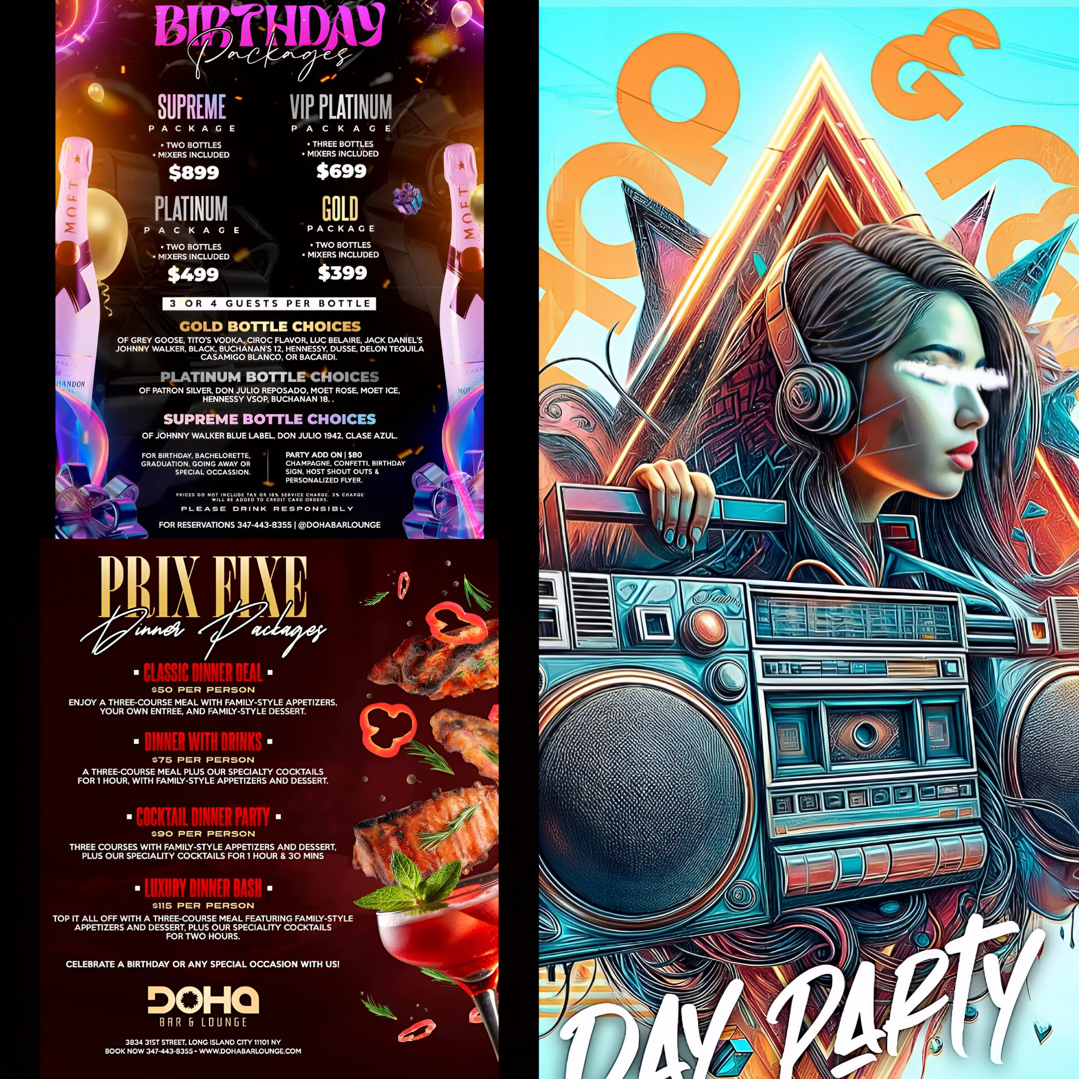 Hip Hop & R&B Day Party At Doha Bar Lounge Cover