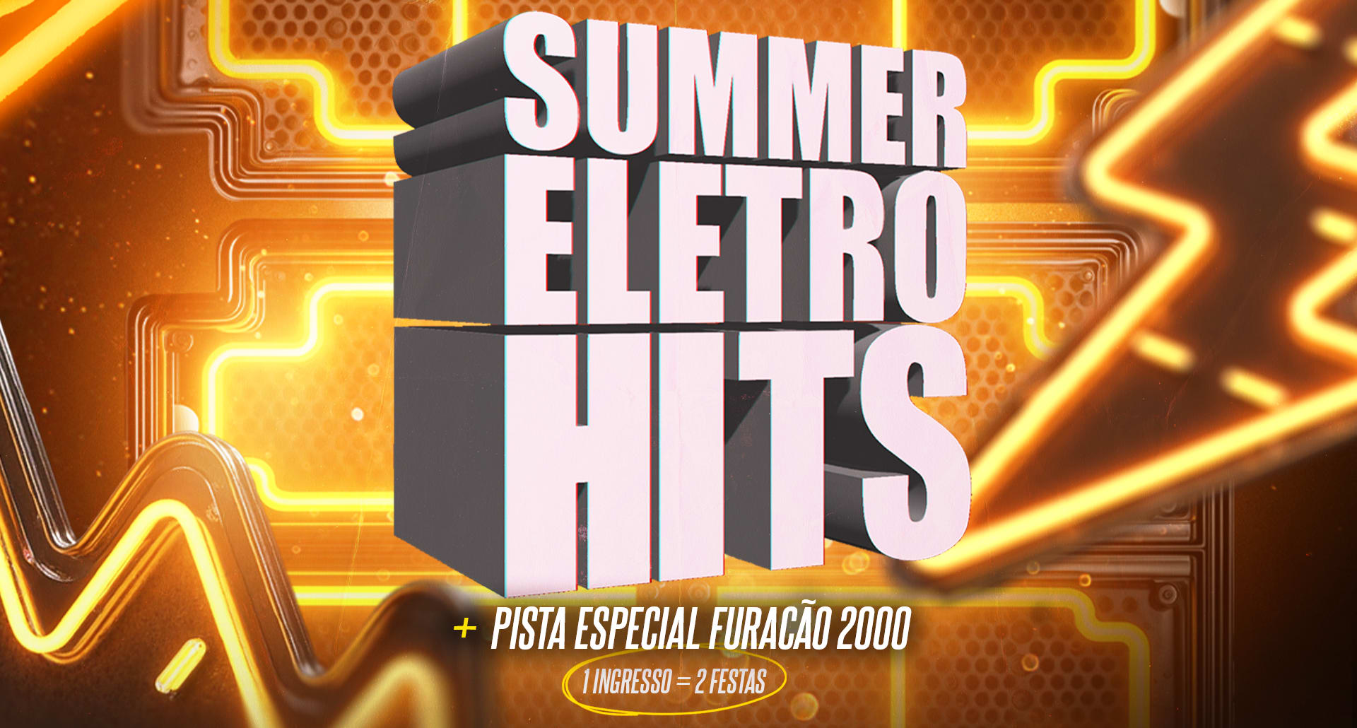 Summer Eletrohits | 2 Pistas: Summer + Especial Furacão 2000 Cover