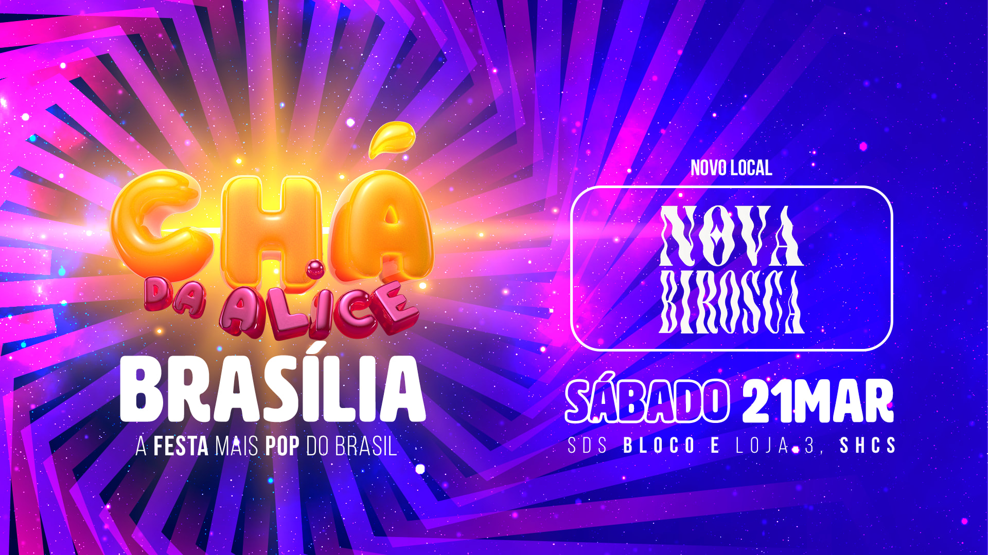 21/03: Chá Da Alice Cover