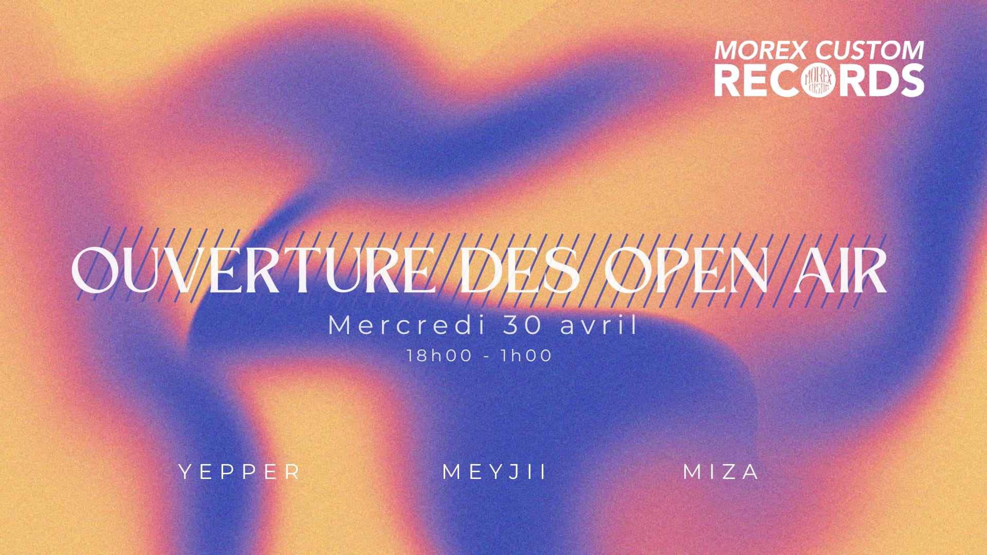 Ouverture Des Open Air / Yepper // Meyjii // Miza Cover
