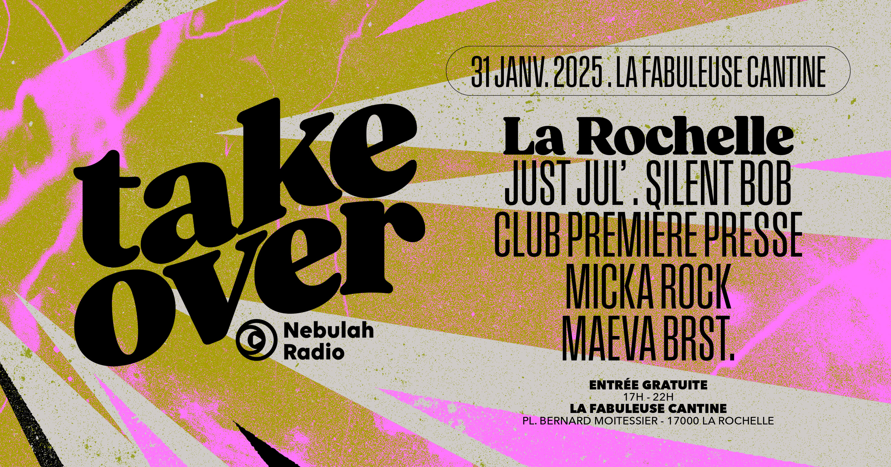 Nebulah La Rochelle Takeover #2 - La Fabuleuse Cantine Cover