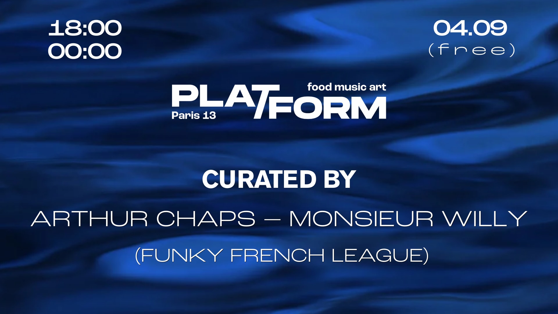 Curated By • Arthur Chaps X Monsieur Willy • Free Cover