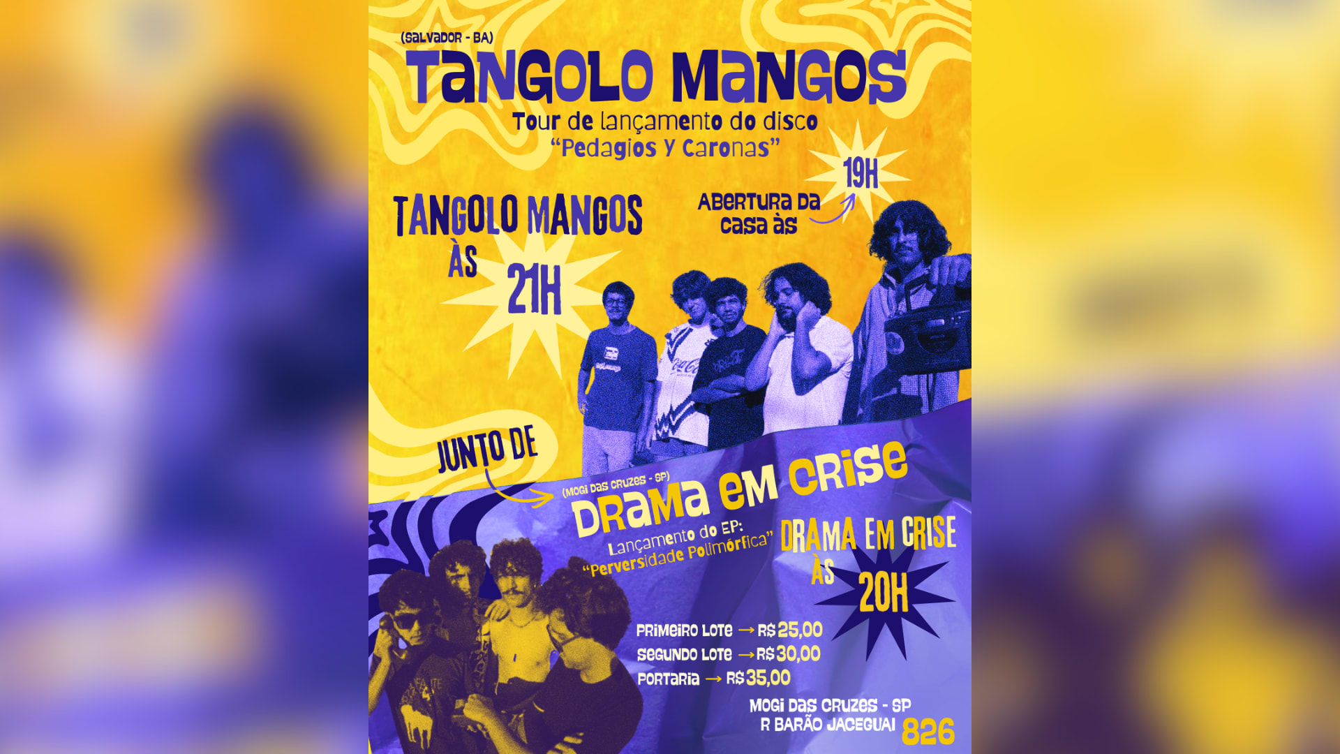 Tangolo Mangos E Drama Em Crise Na Over Cover