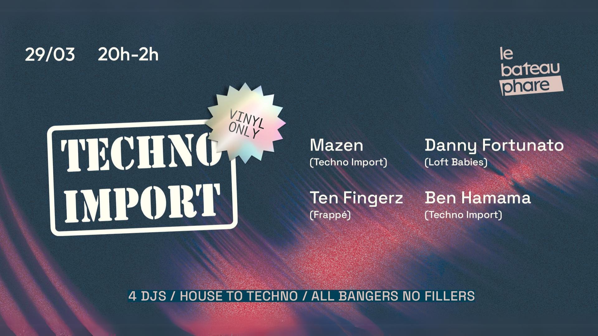 Techno Import - Vinyl Only Cover