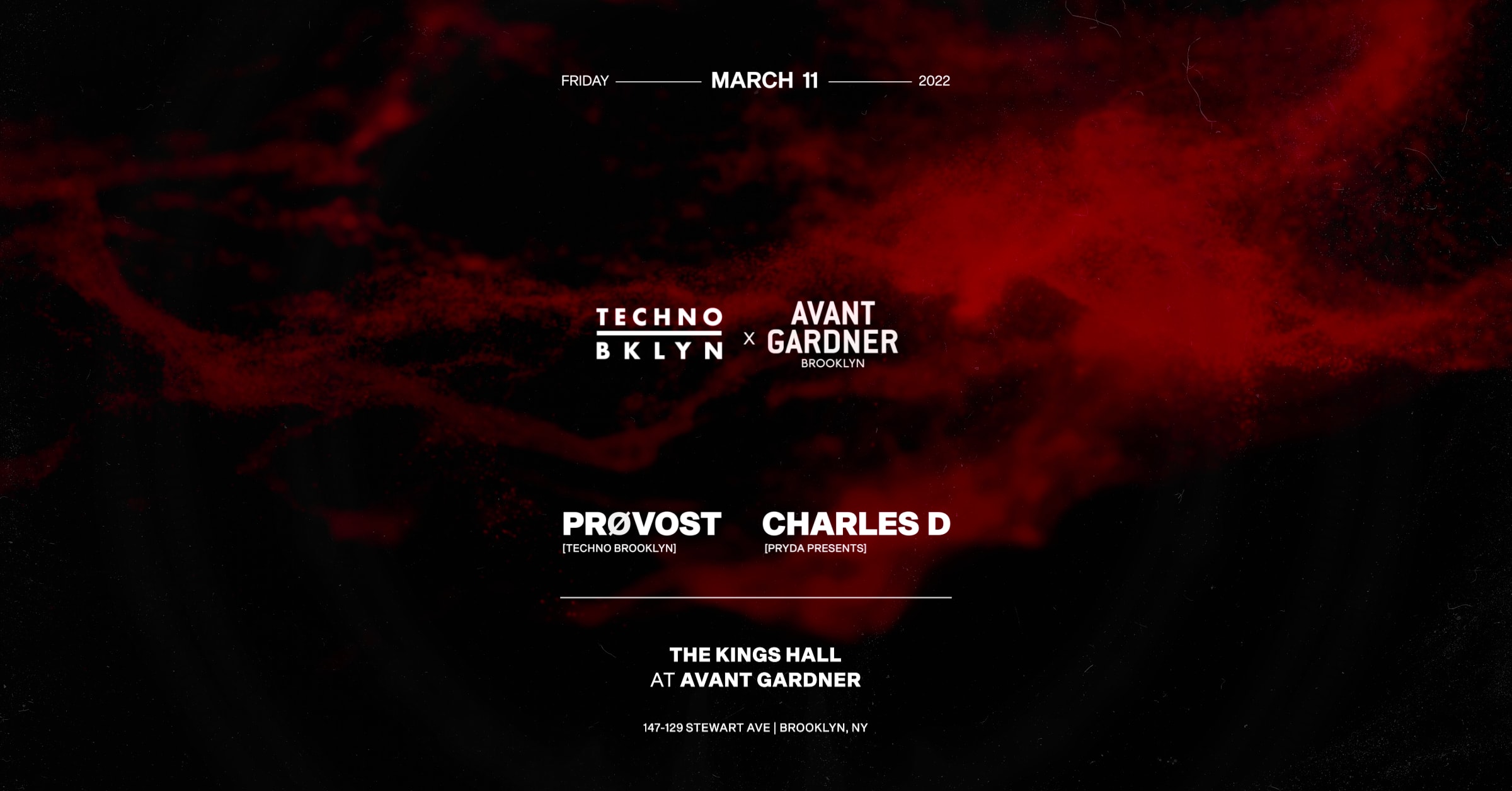 Techno Brooklyn X Avant Gardner: Prøvost & Charles D Cover
