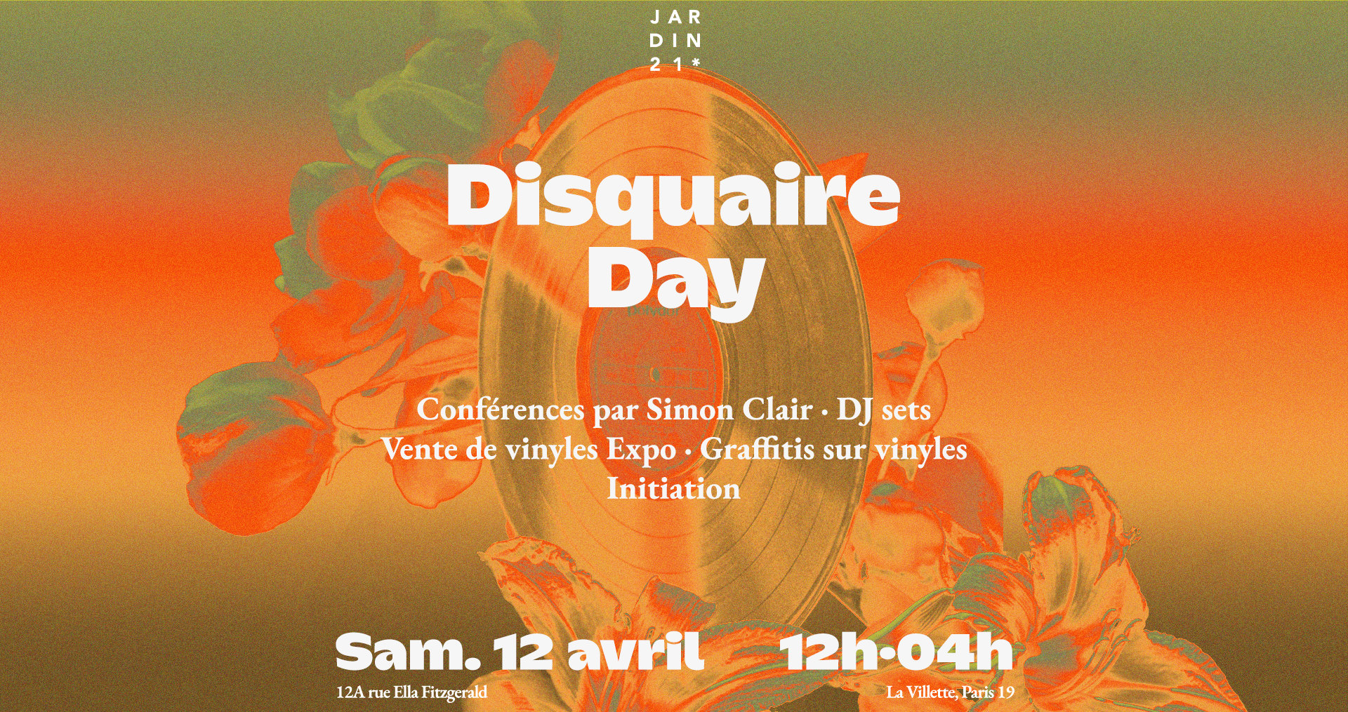 Disquaire Day Au Jardin21 Cover