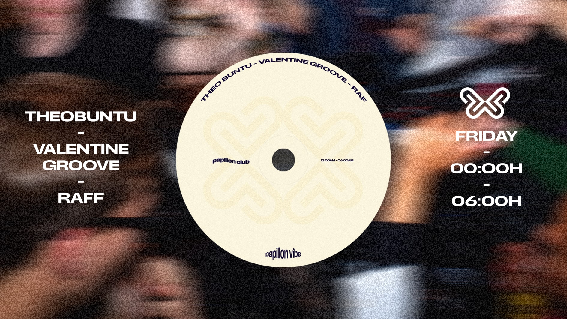 Papillon : Valentine Groove, Theobuntu, Raff Cover