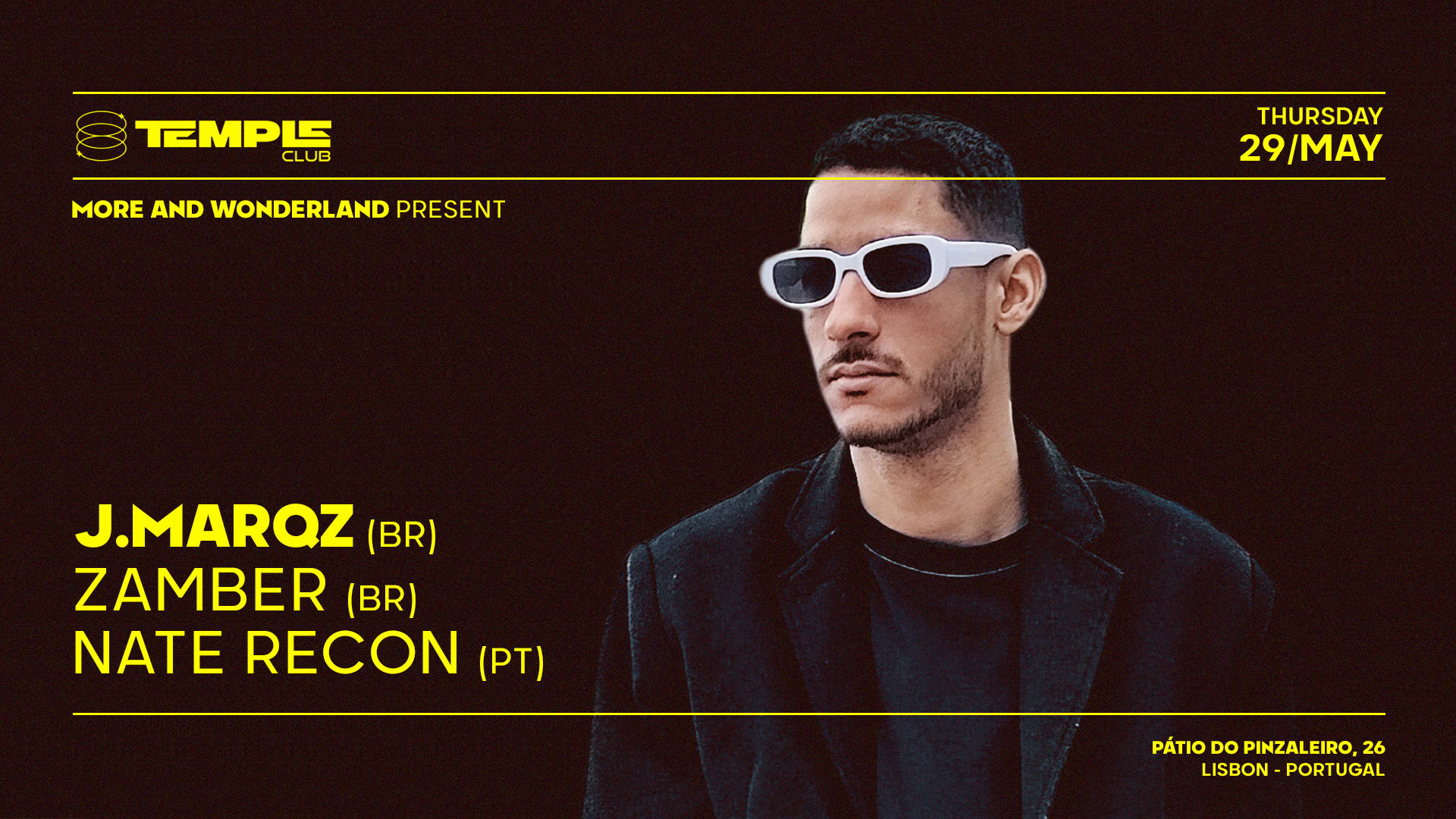 More & Wonderland Present Jmarqz + Zamber + Nate Recon Cover