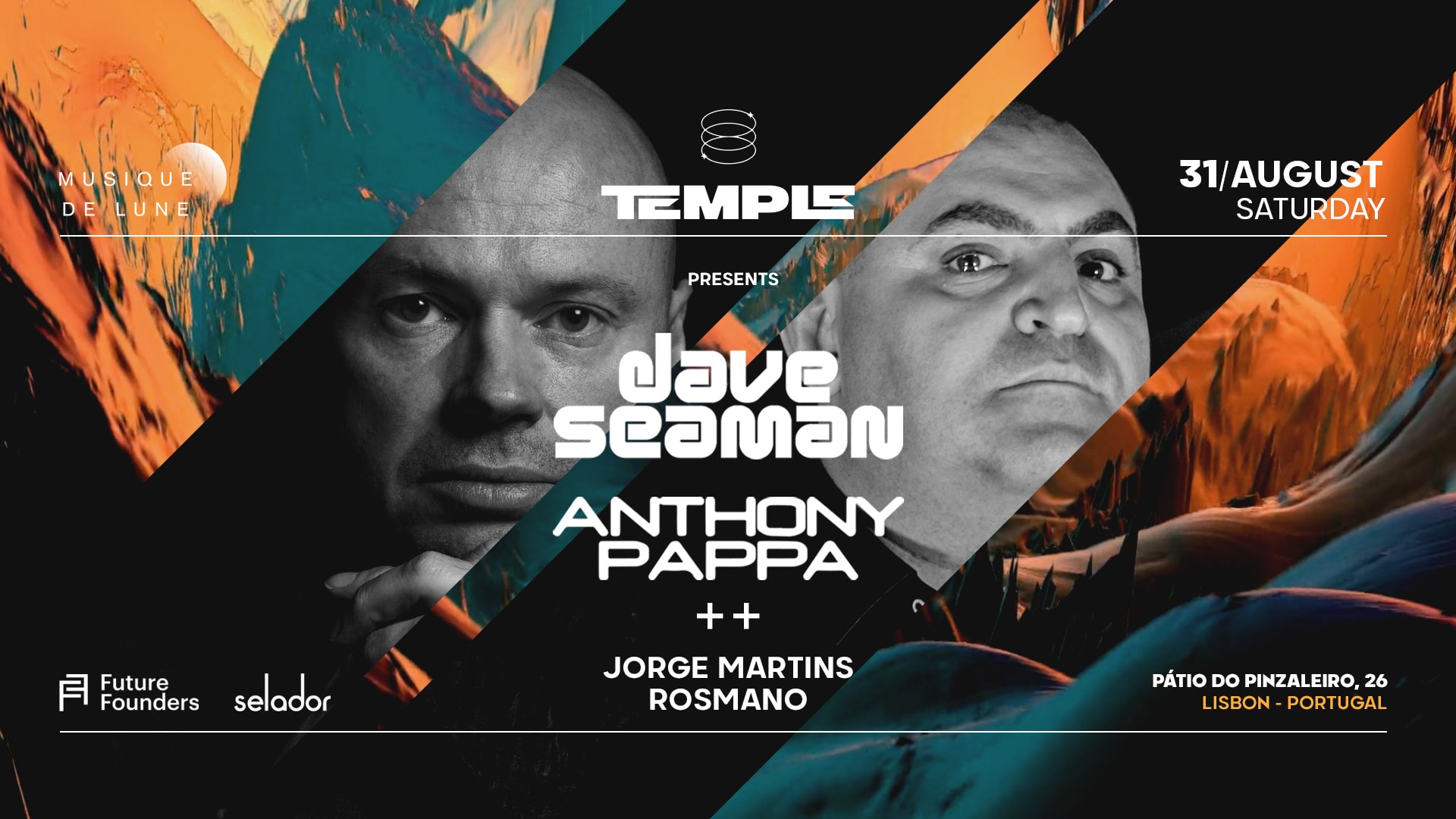 Temple & MDL Present: Dave Seaman (Uk), Anthony Pappa (Aus) Cover