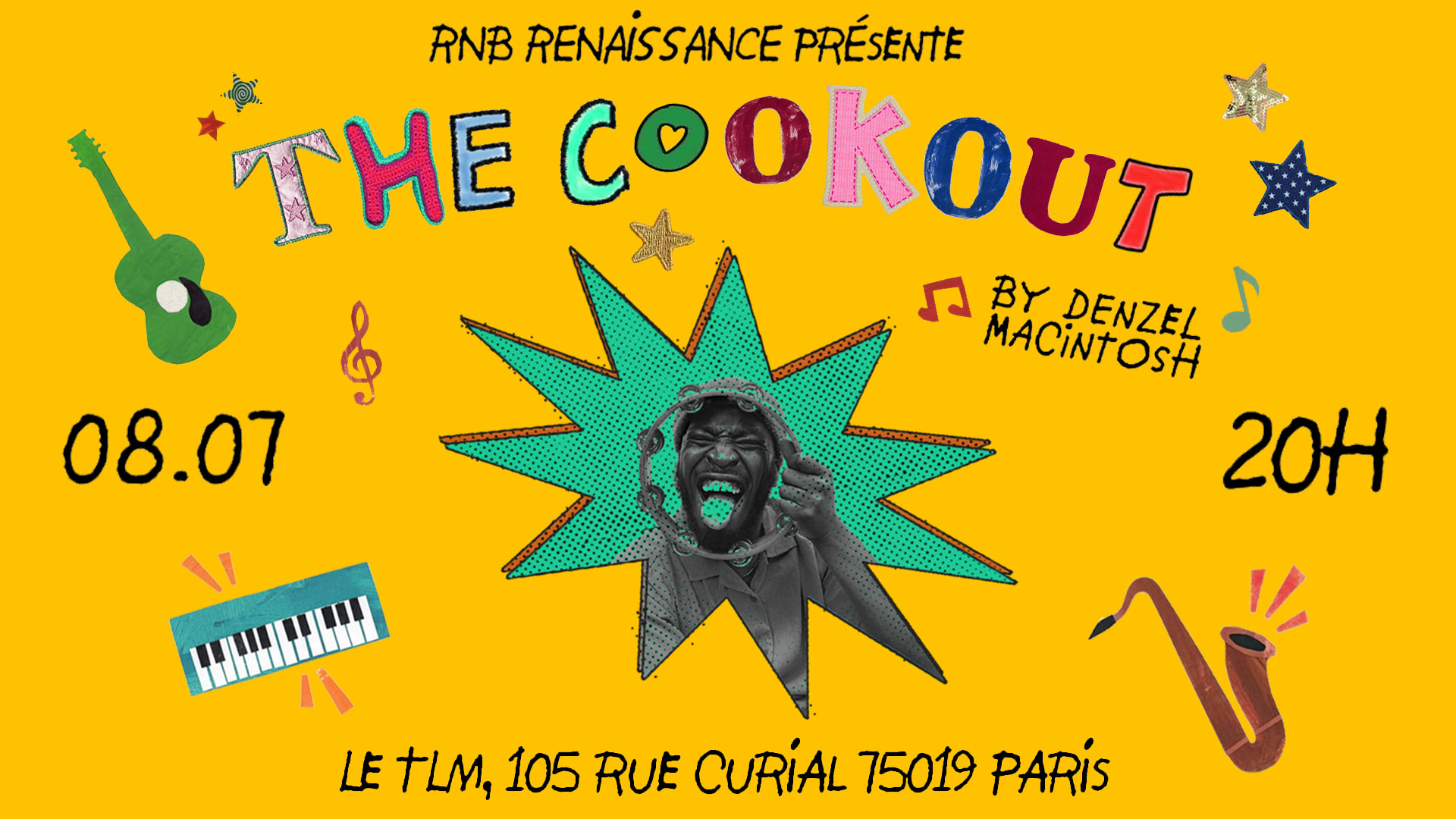 The Cookout By Denzel Macintosh (Summer Edition) Cover