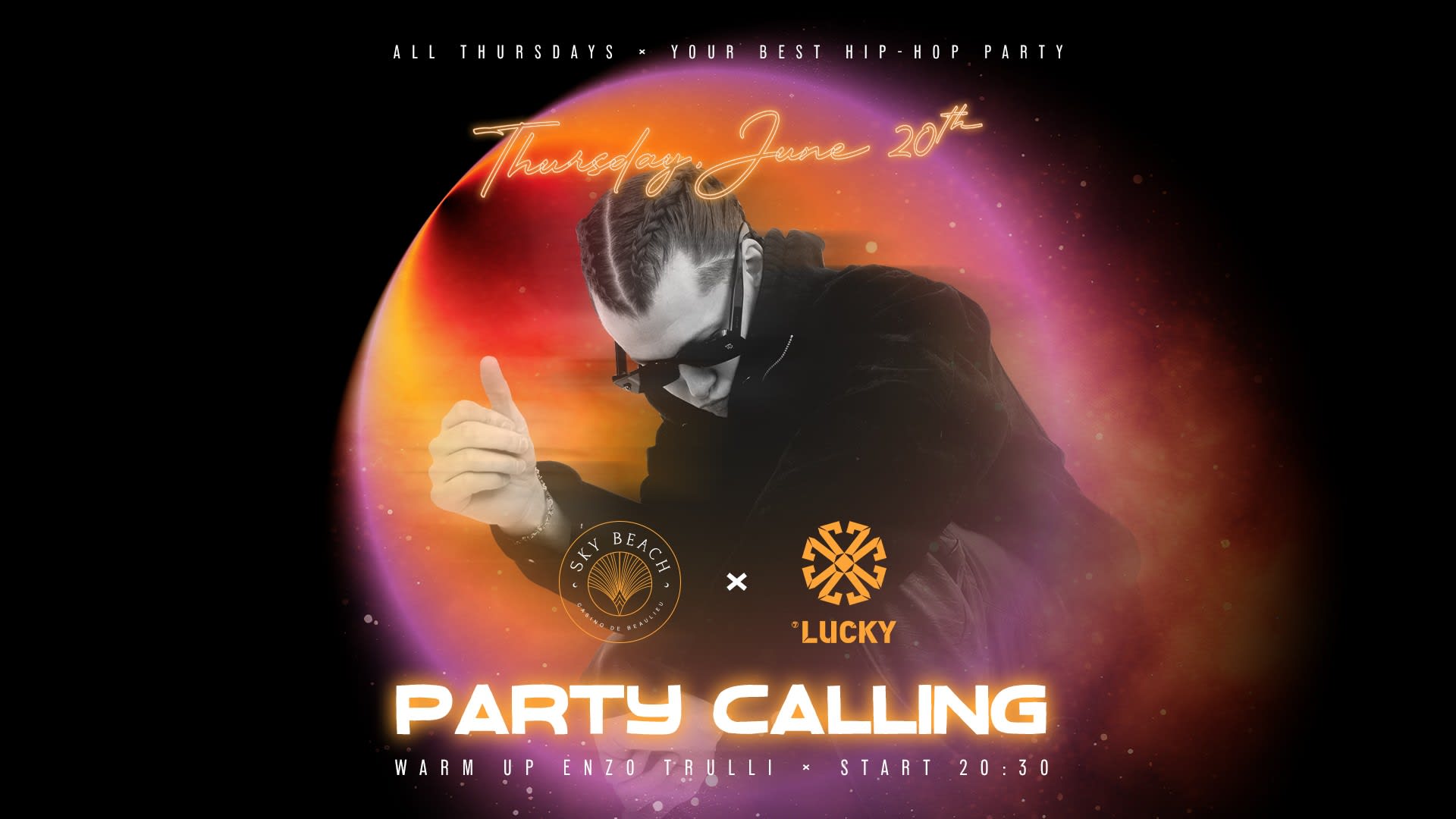 Sky Beach X Dj Lucky : Party Calling #3 Cover