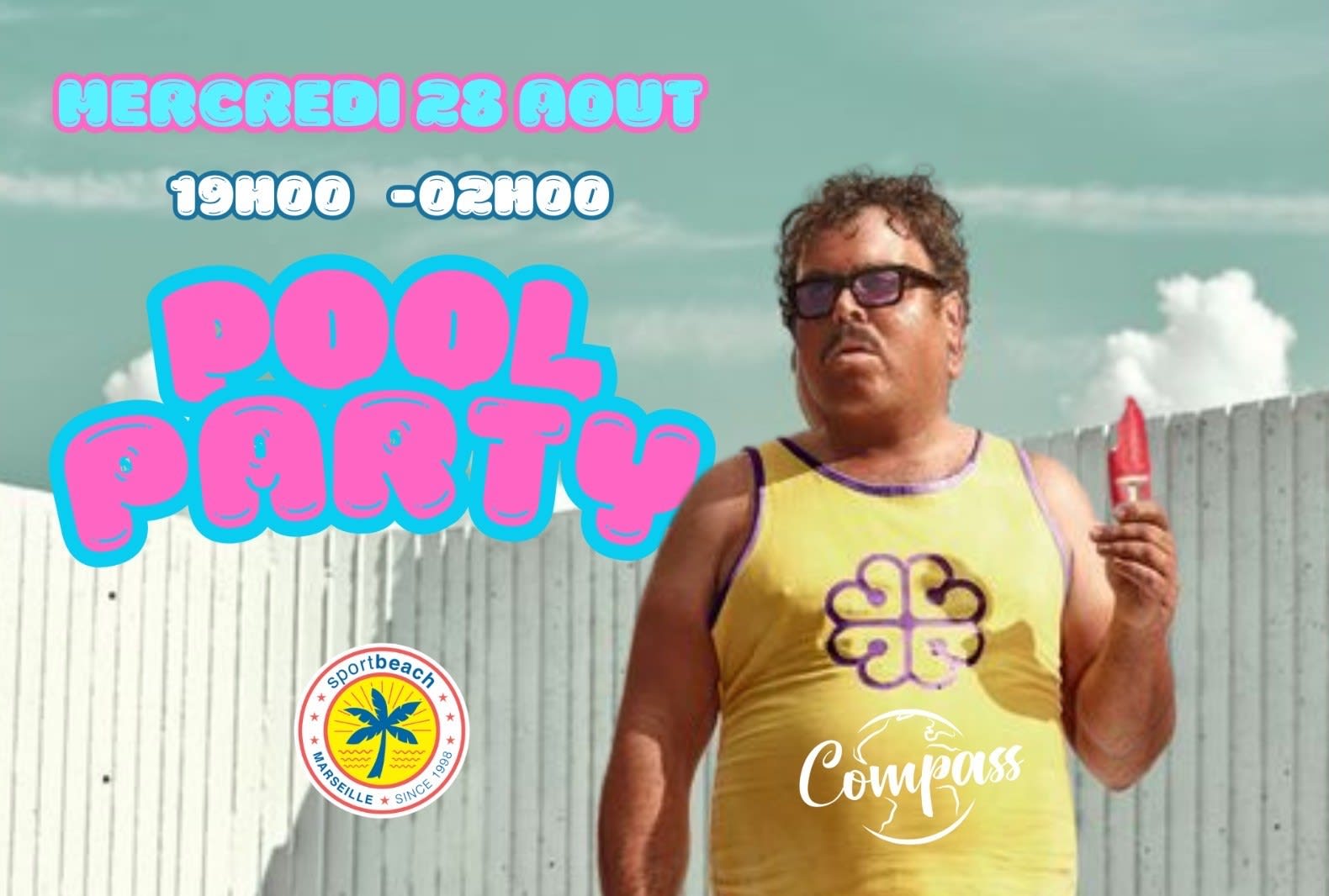 Ouai. Pool Party - Mercredi 28 Aout 2024 Cover