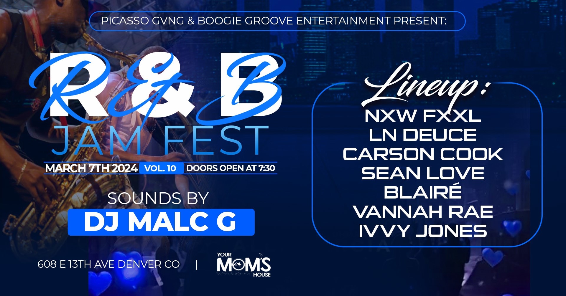 Picasso Gvng Presents R&B Jam Fest Vol. 10 Cover