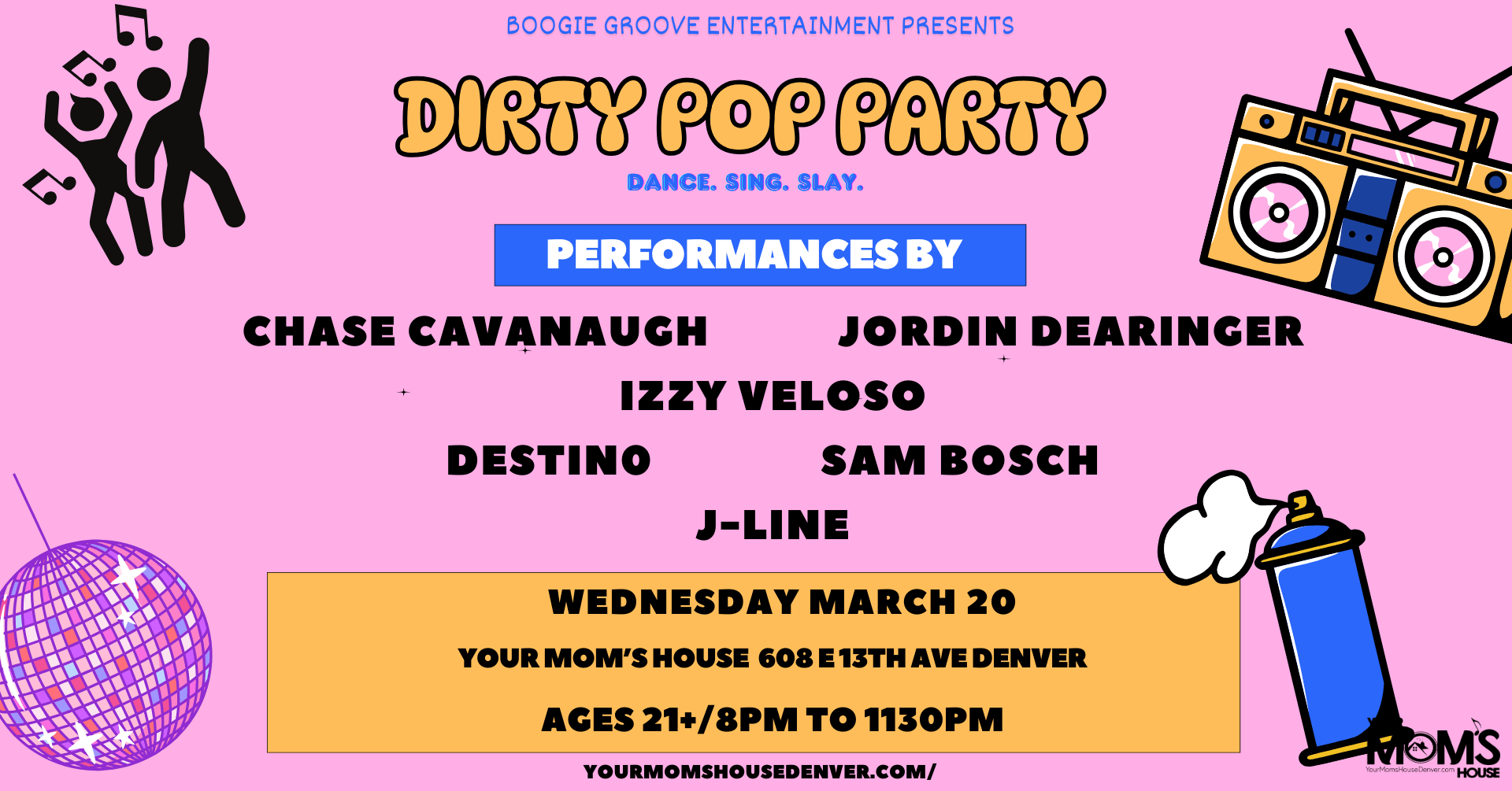 Dirty Pop Party Cover
