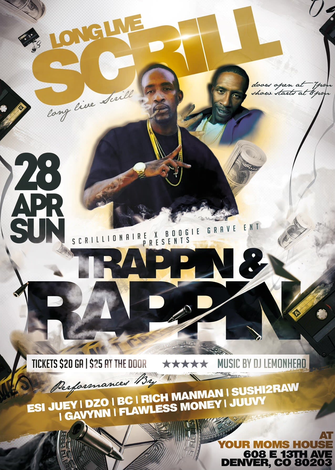 Gritta Collective Presents Trappin' & Rappin' Cover