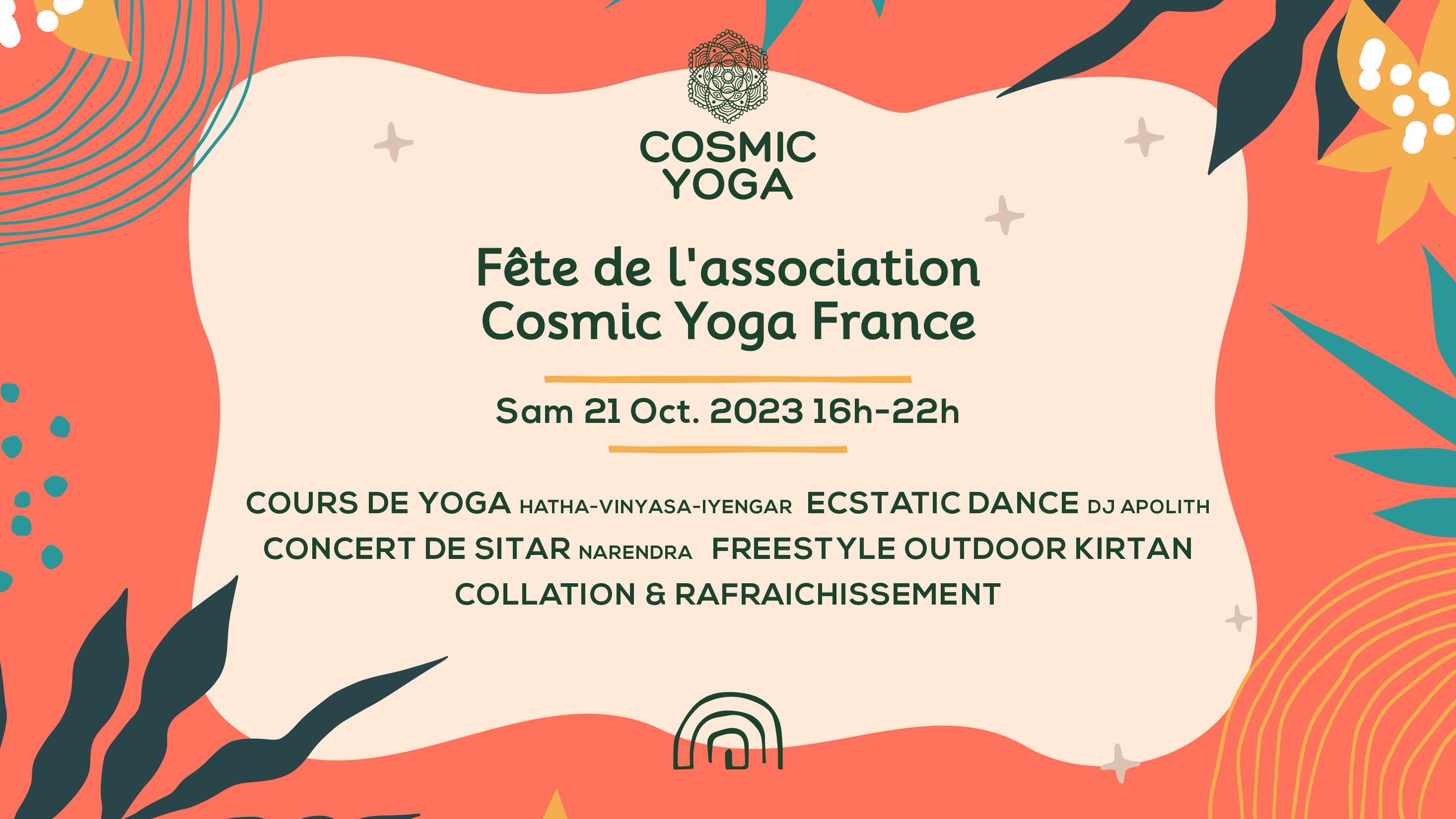 Concert & Kirtan Cosmicyogafrance Cover