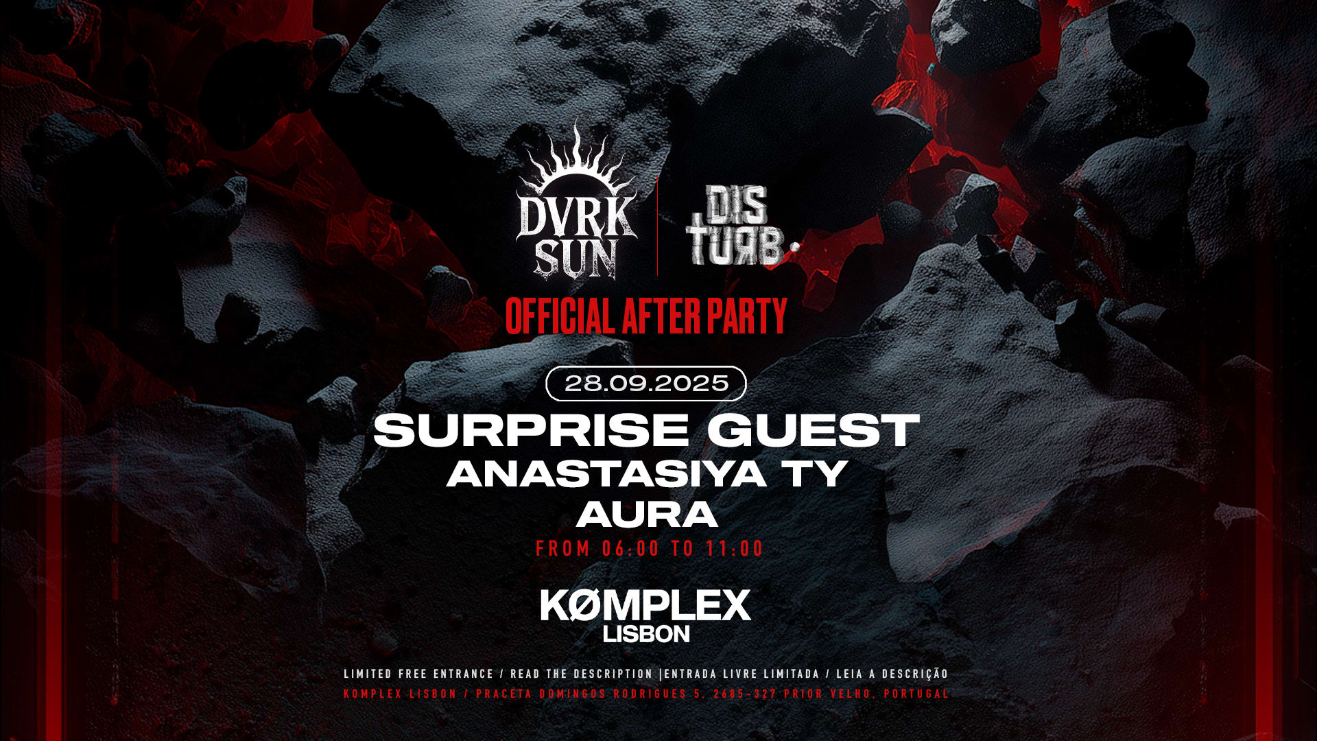 Dvrksun 4.0 & Disturb Official Afterave Cover