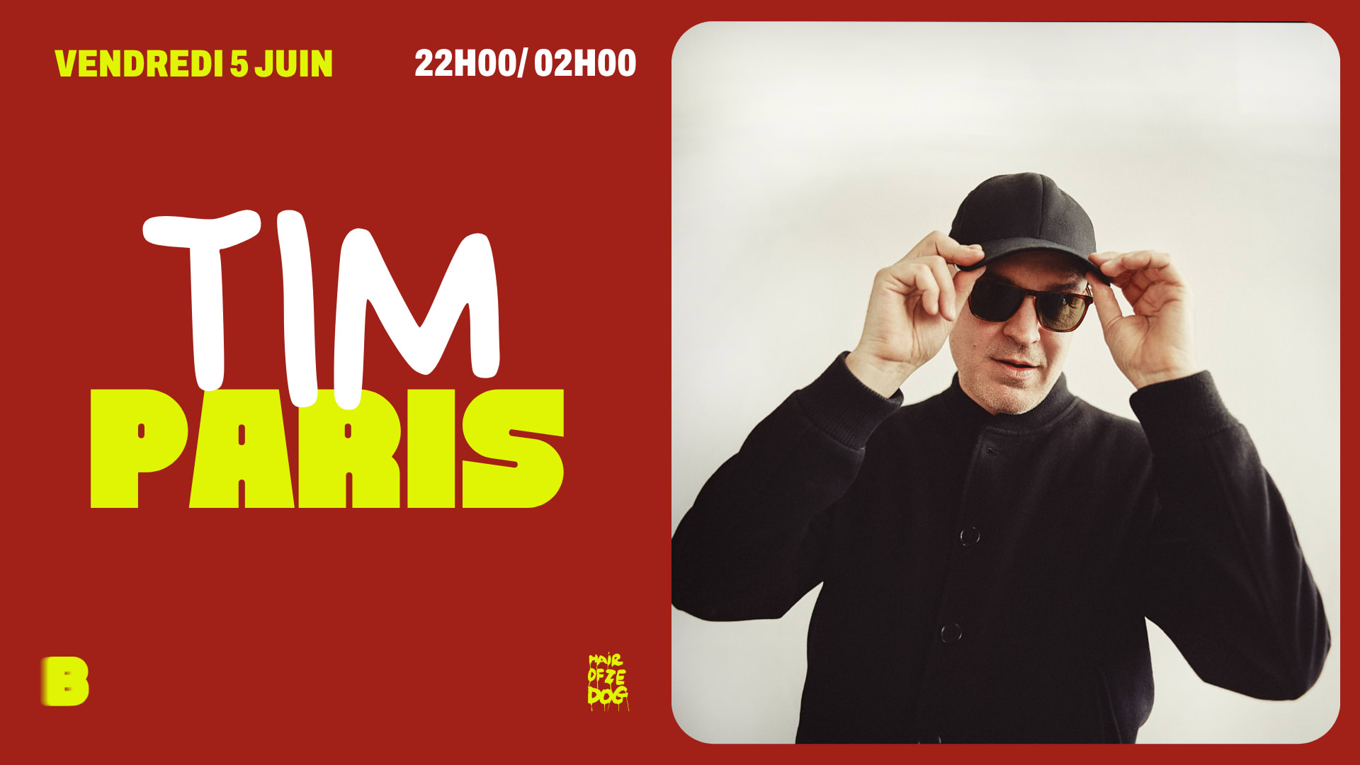 Tim Paris @ Le Bouge Cover
