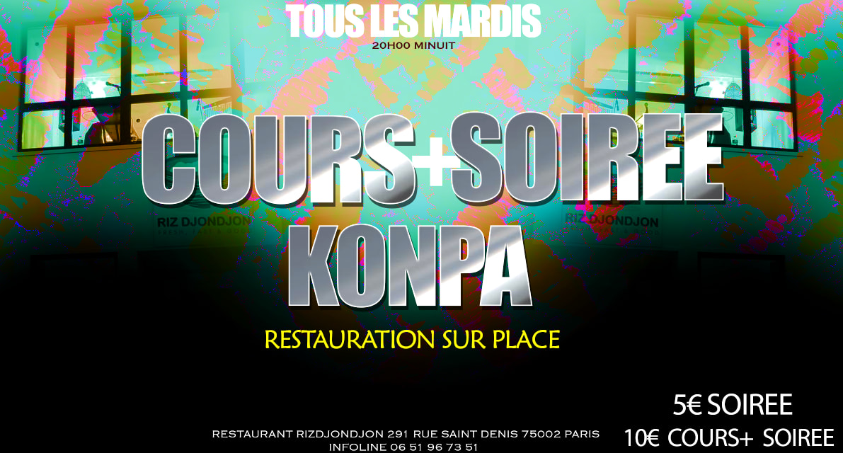 Cours Konpa + Soirée Cover