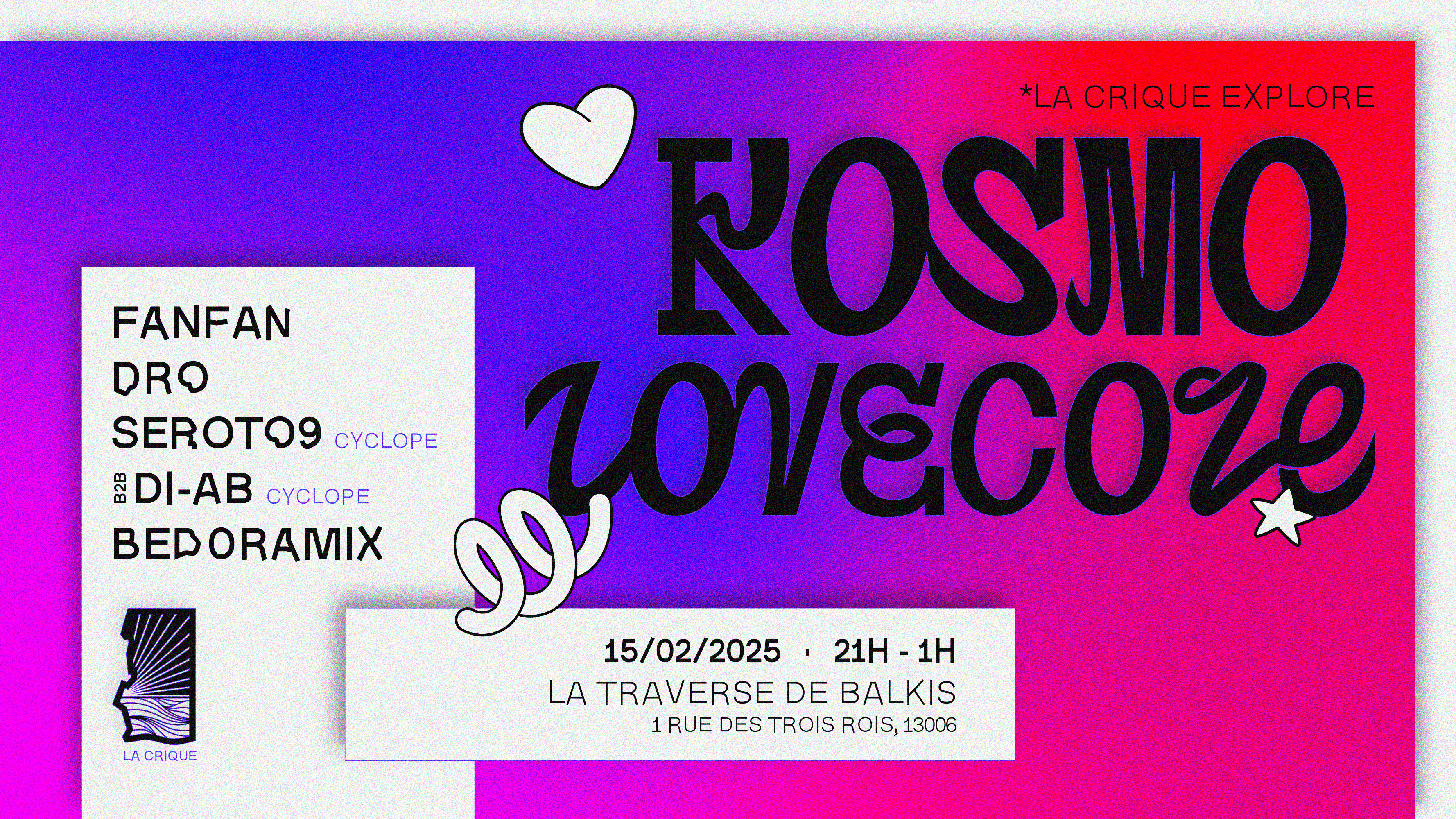 Kosmo Lovecore : La Crique Explore Cover
