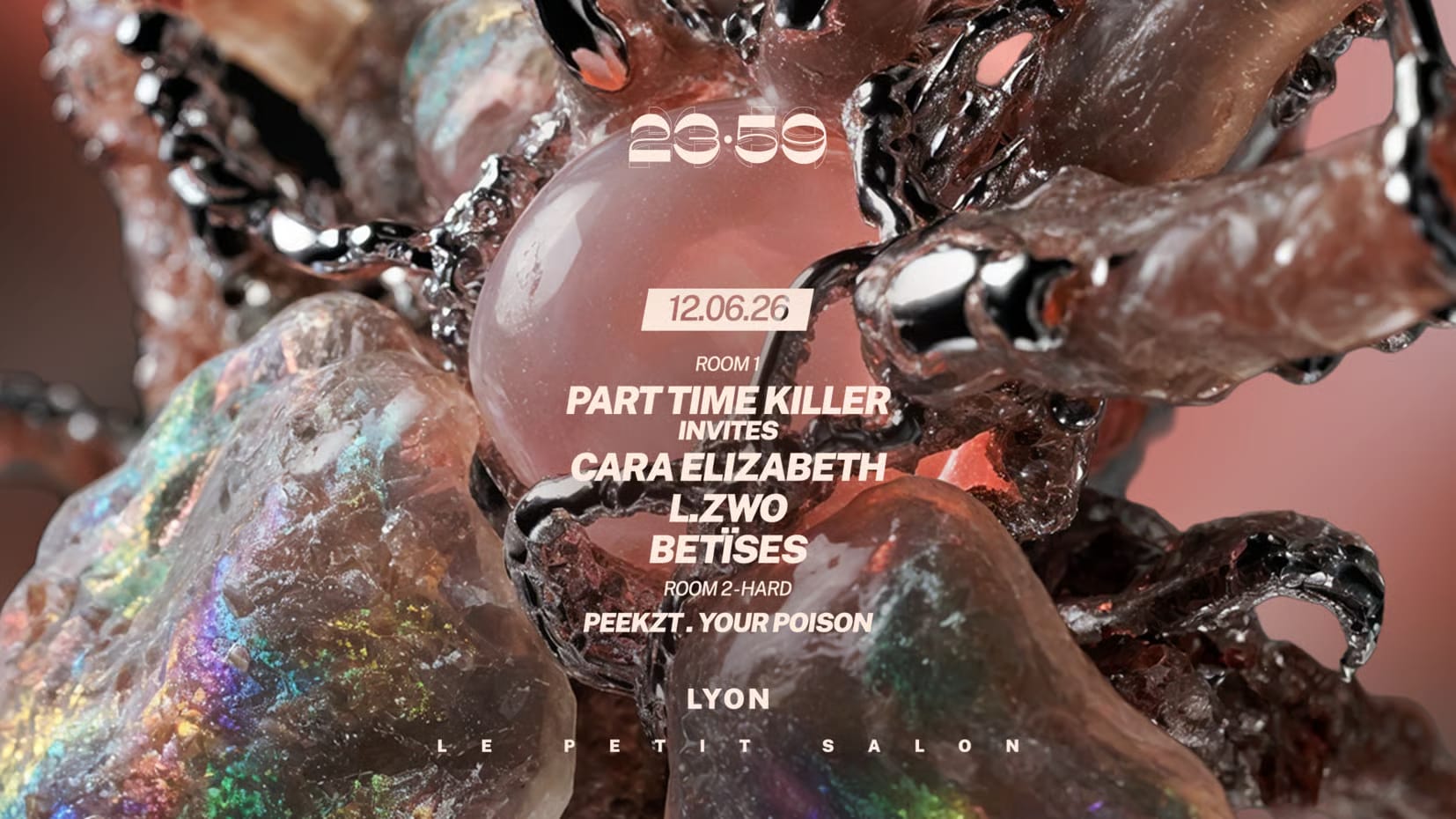 Part Time Killer Invites Cara Elizabeth, L.Zwo, Betïses &... Cover