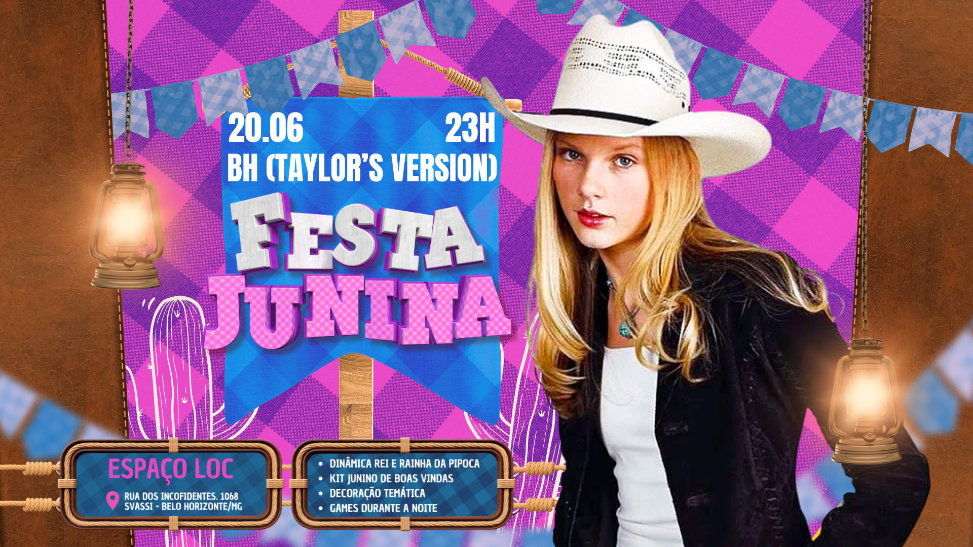 Bh (Taylor's Version): Festa Junina - Álbuns Country Cover