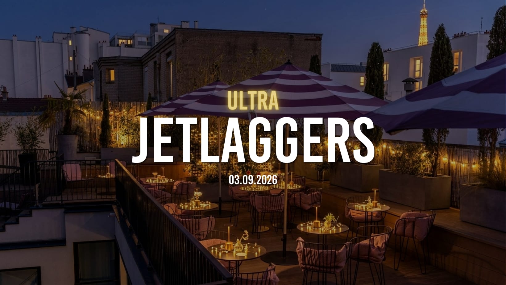 Jetlaggers Ultra At Tuco Bar, Wallace Hotel - Paris Cover