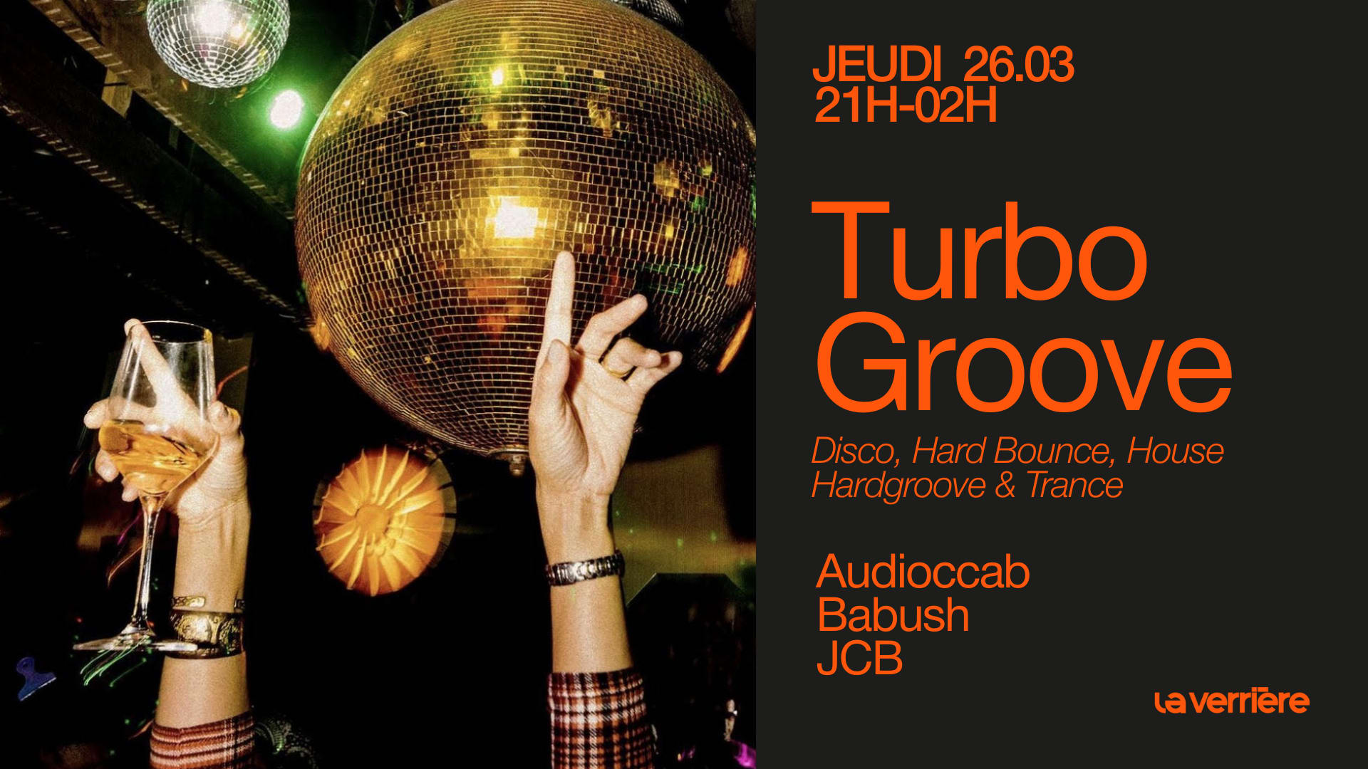 Turbogroove @ La Verrière Cover
