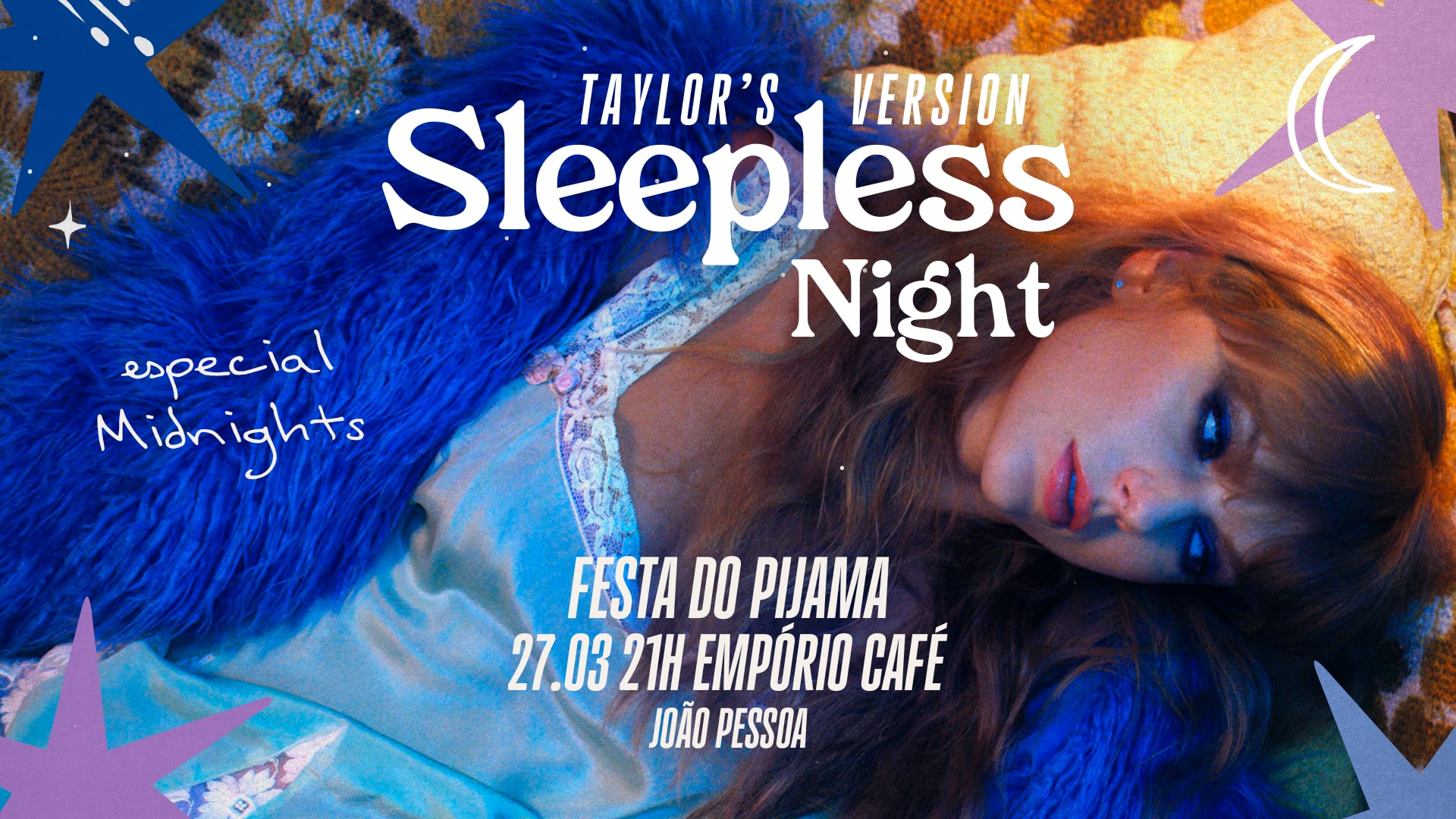 Taylor's Version Night: Sleepless Night Em João Pessoa Cover