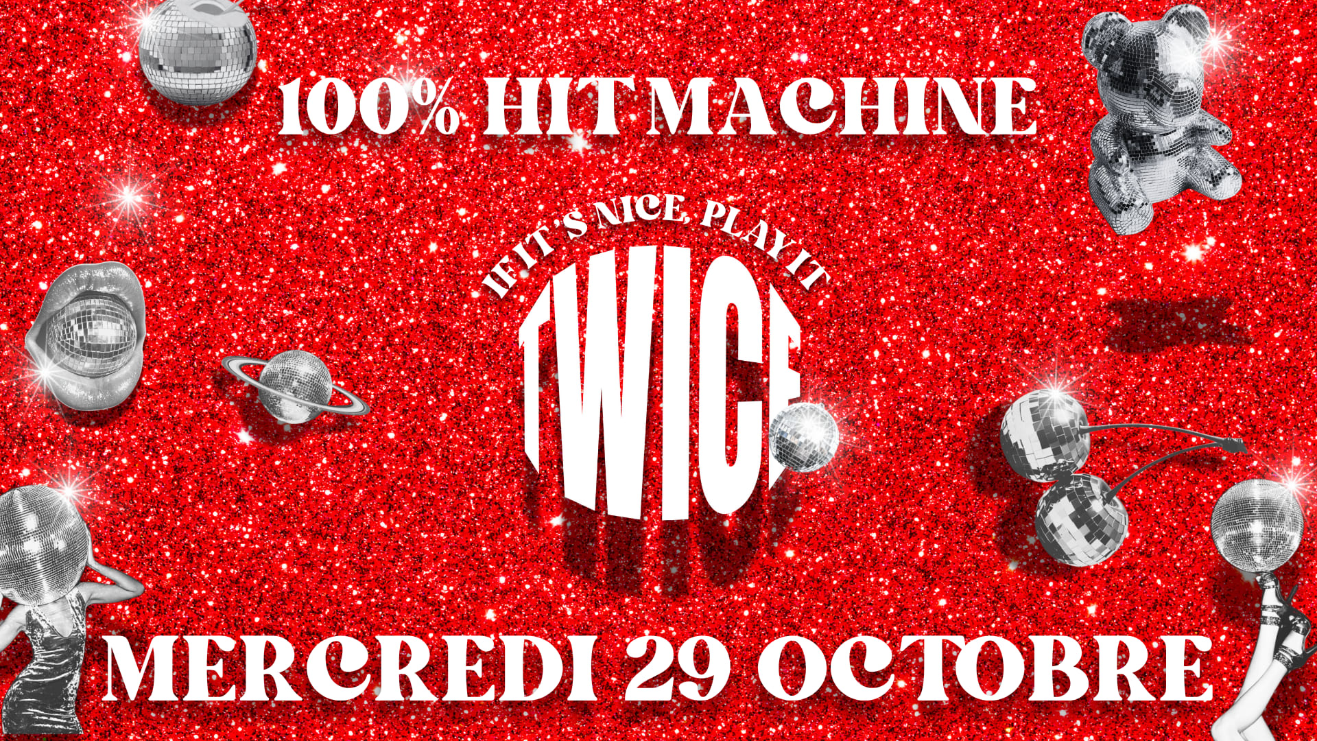 Twice - 100% Hit Machine - F&K Brotteaux Cover