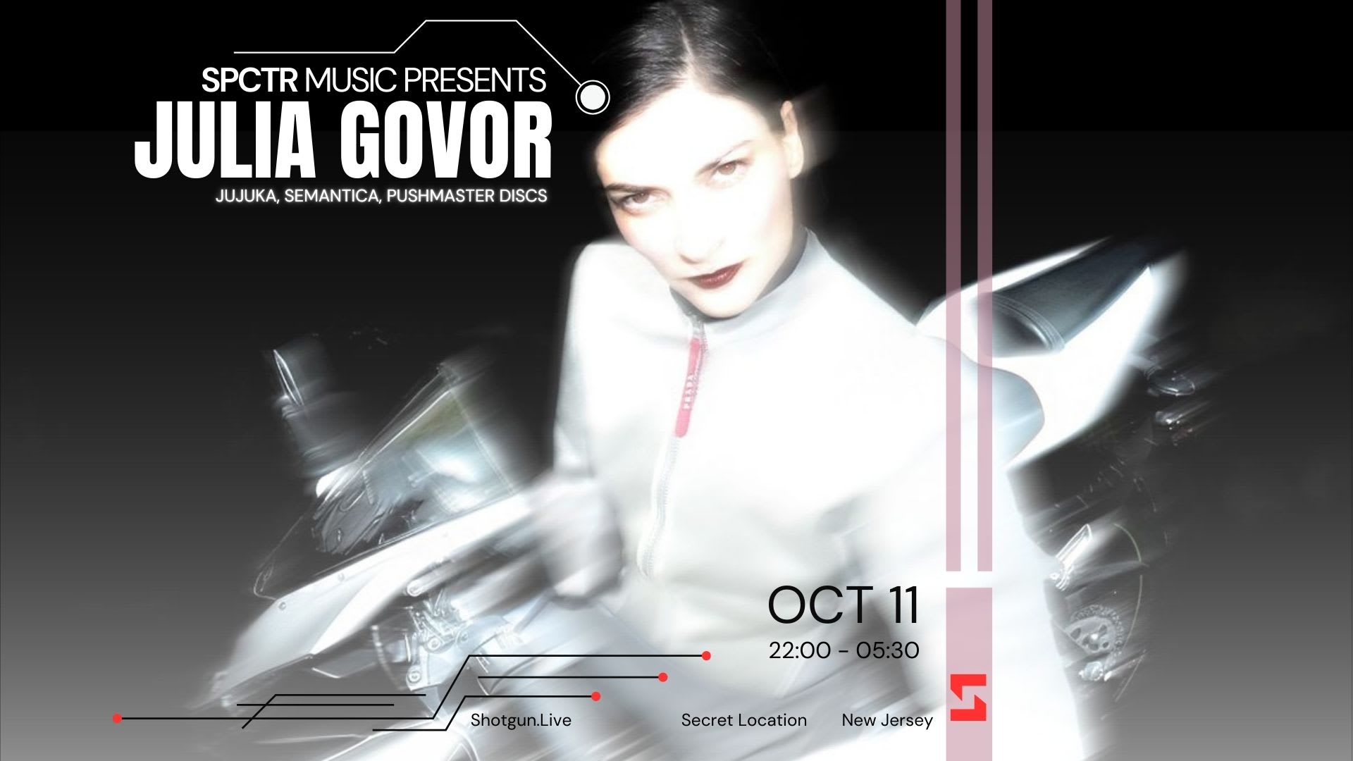 Spctr Music 001: W/ Julia Govor Cover