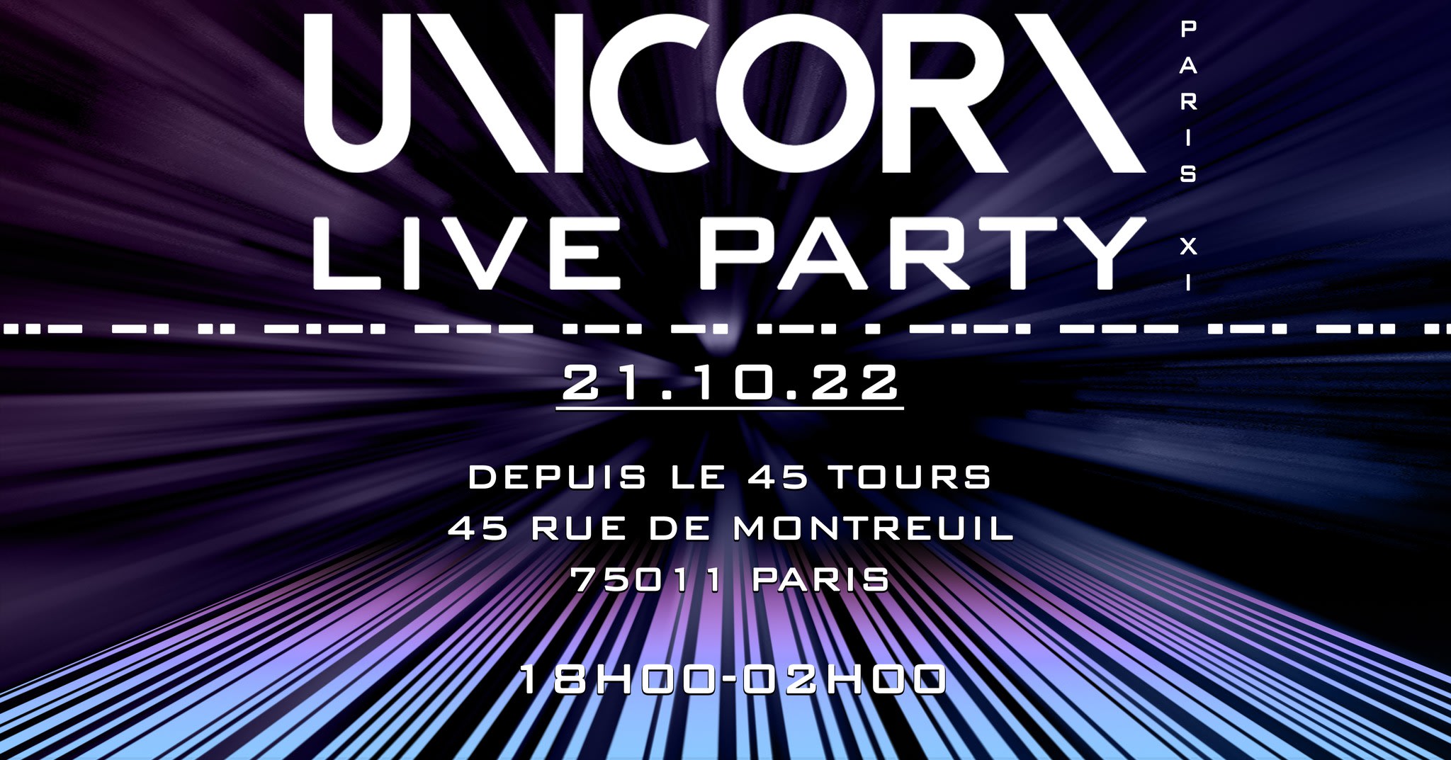 Unicorn Live Party #003  Cover